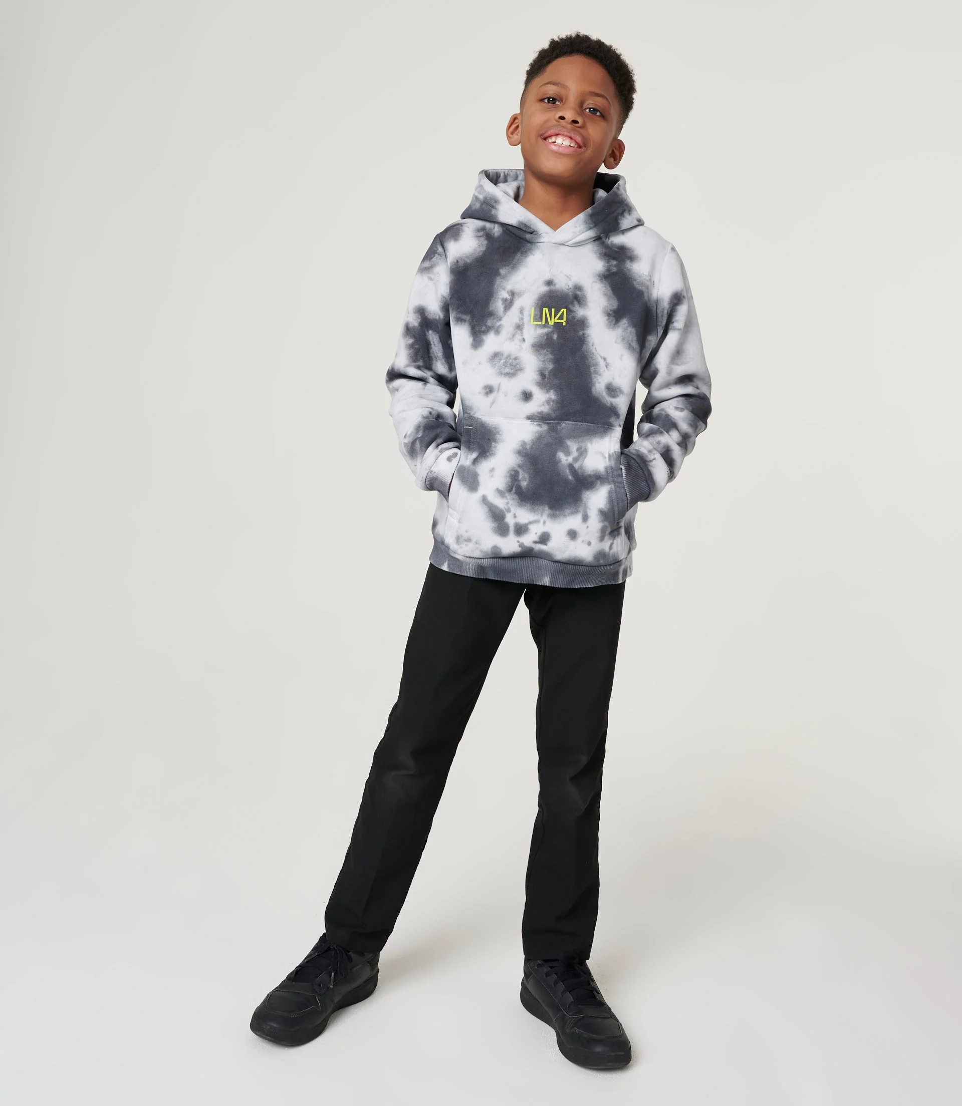 JUNIORS LANDO NORRIS NEON COLLECTION HOODIE