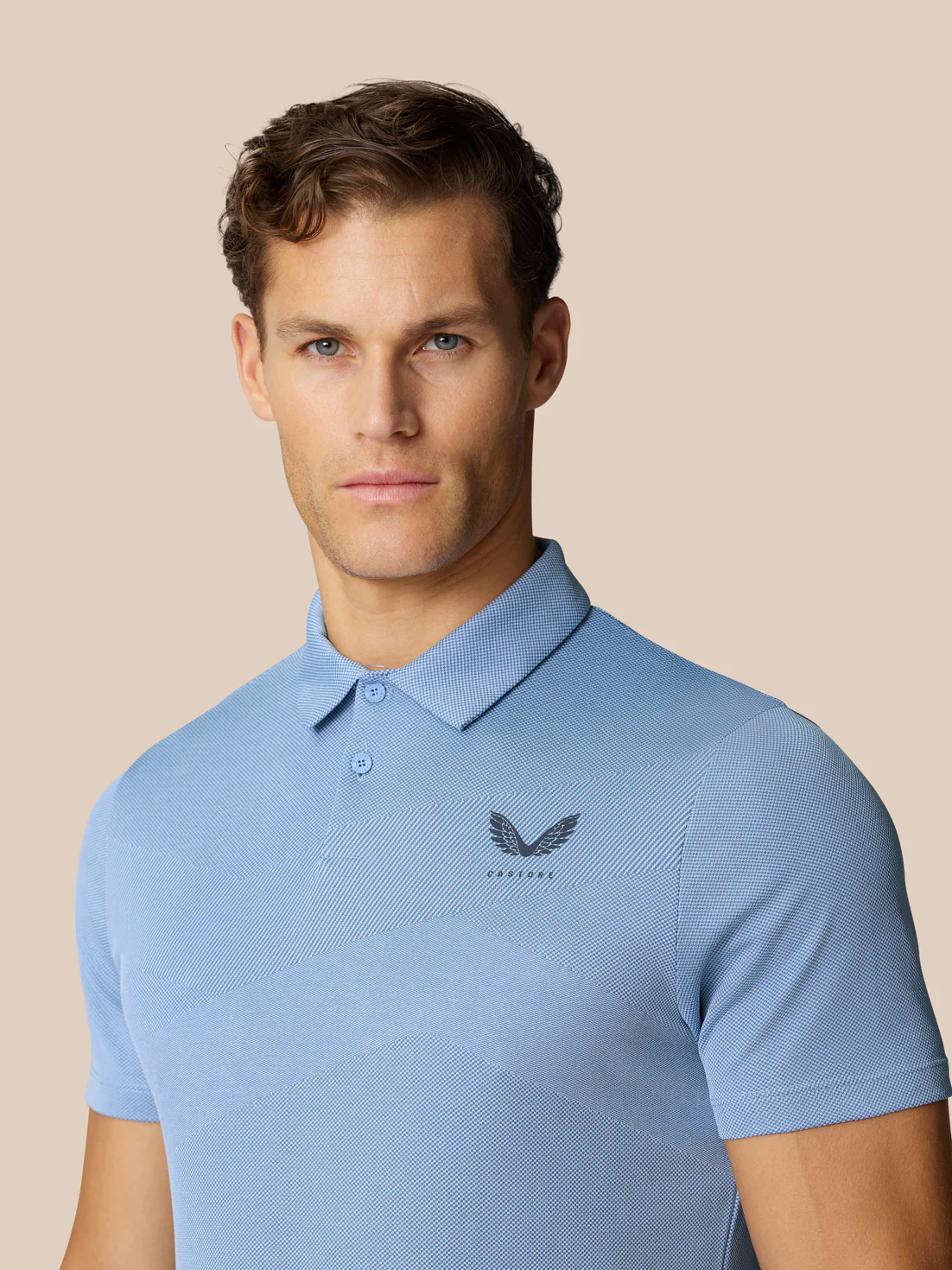 Golf Pinnacle Polo - Sky Blue