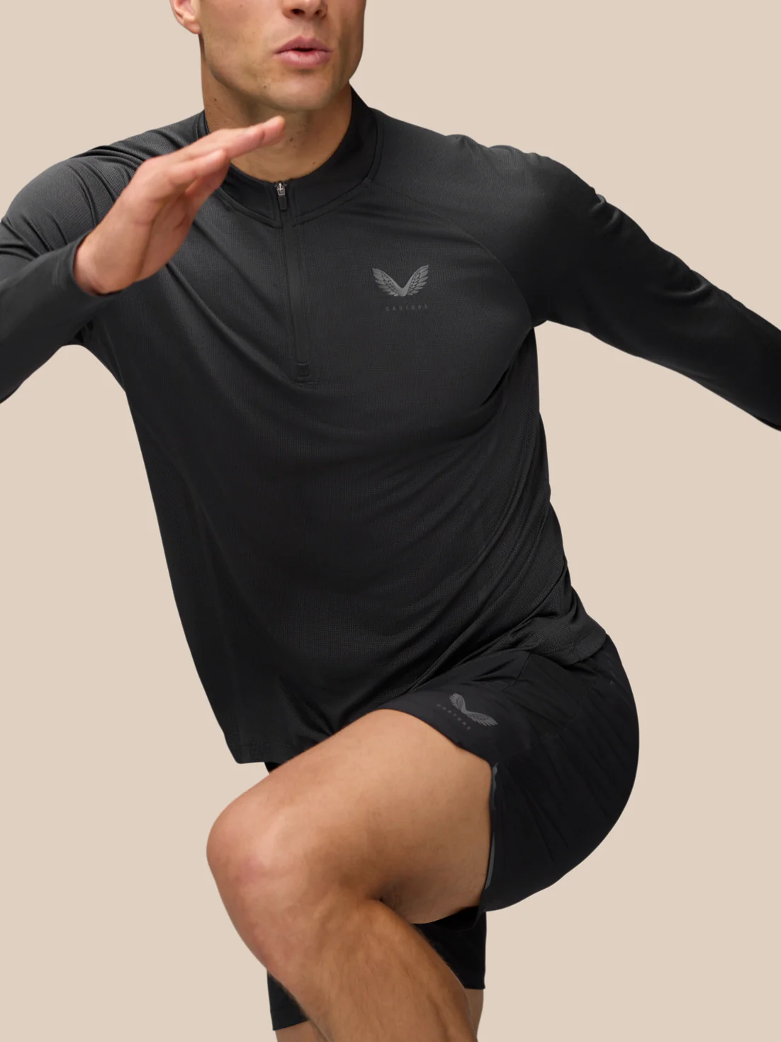 Apex Training 1/4 Zip Top - Black