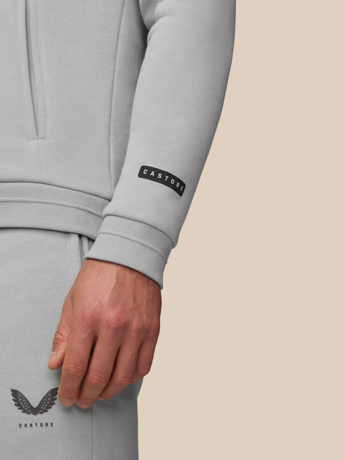 Adapt Fleece Hoodie - Grey