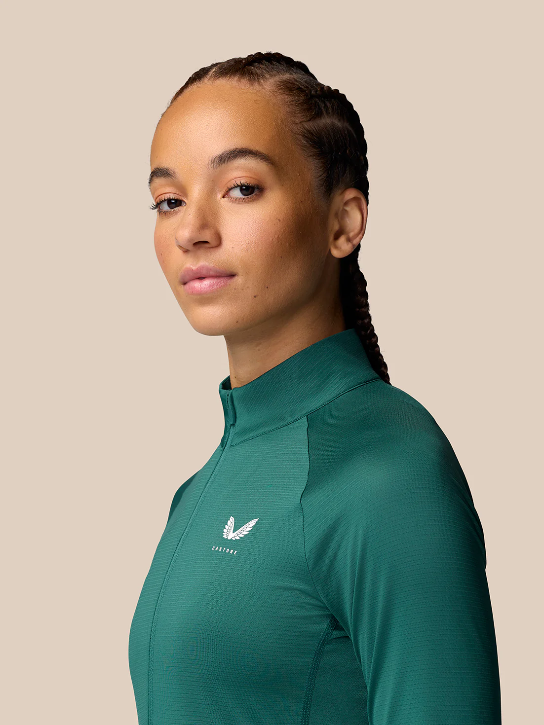 Adapt Training 1/2 Zip Top - Seafoam