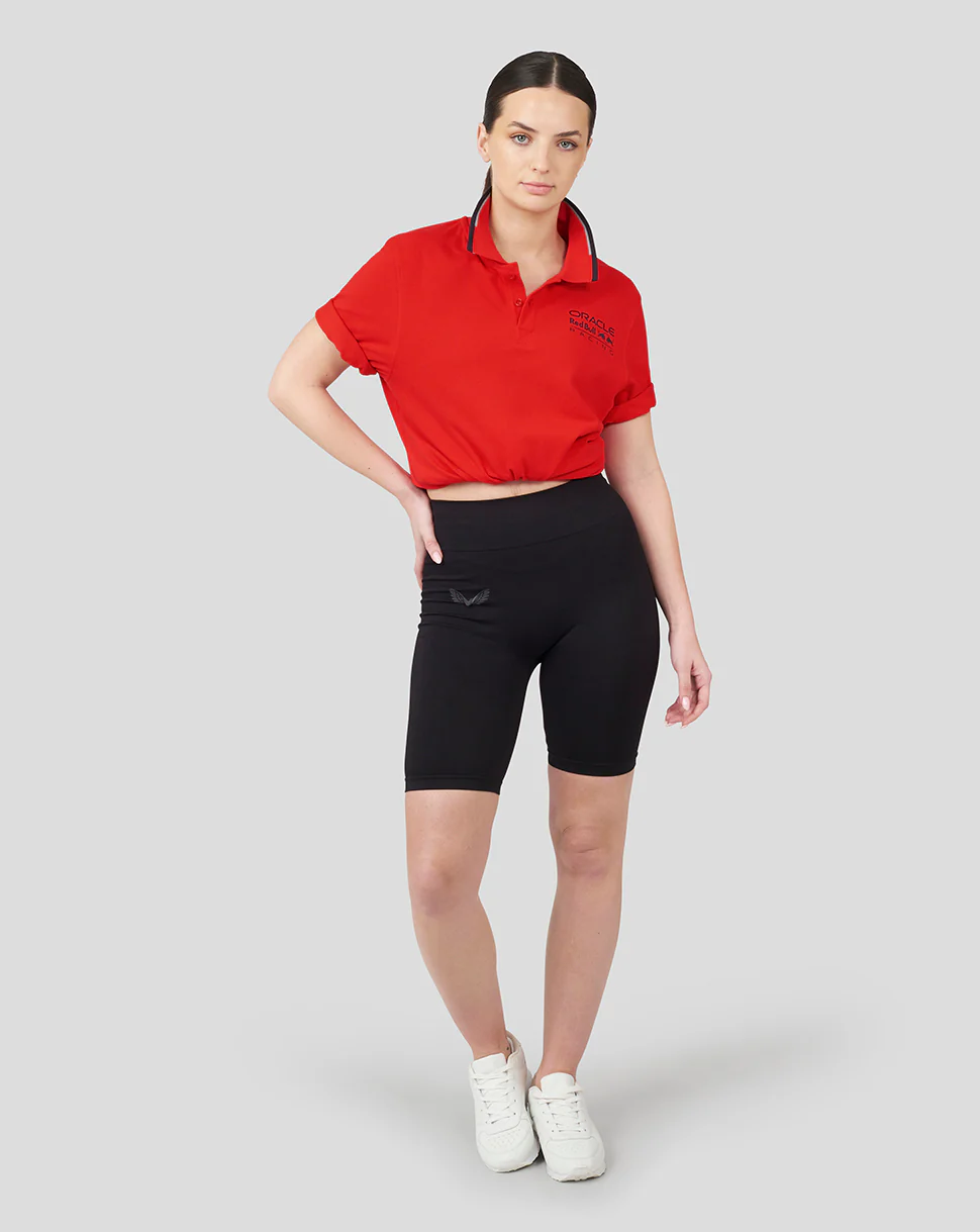 Oracle Red Bull Racing Unisex Core Polo - Flame Scarlet