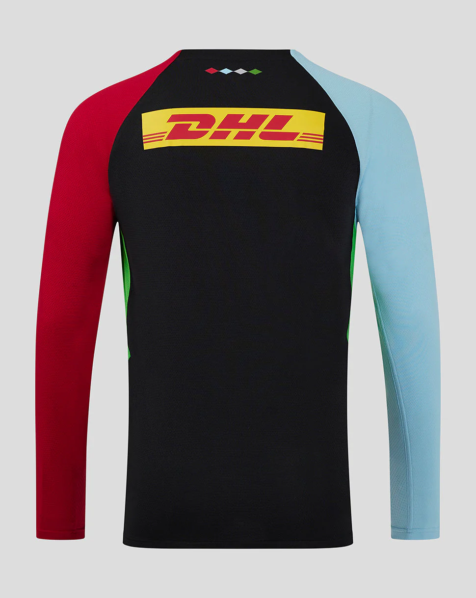 Harlequins Men's 24/25 Long Sleeve Training Tee - Black