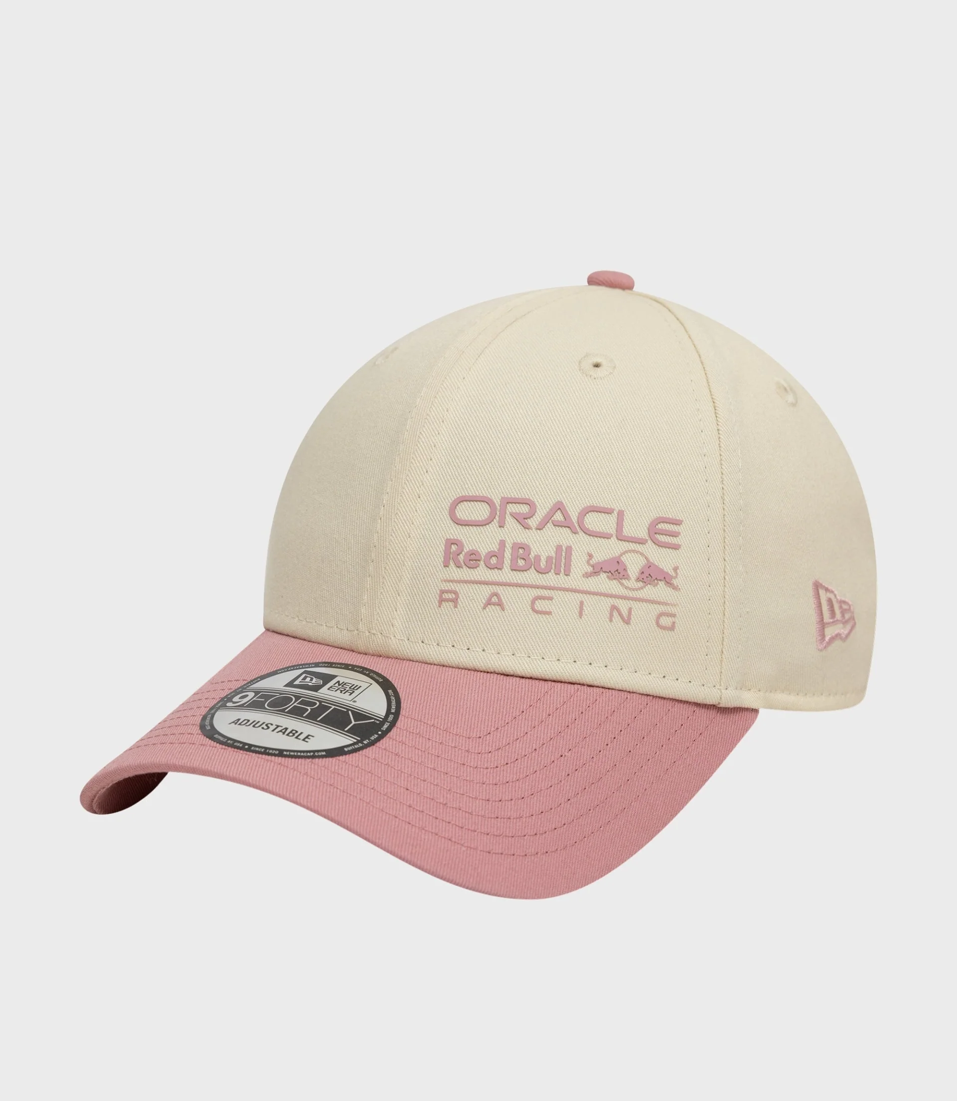 New Era x Oracle Red Bull Racing Contrast 9Forty® Cap - Light Beige