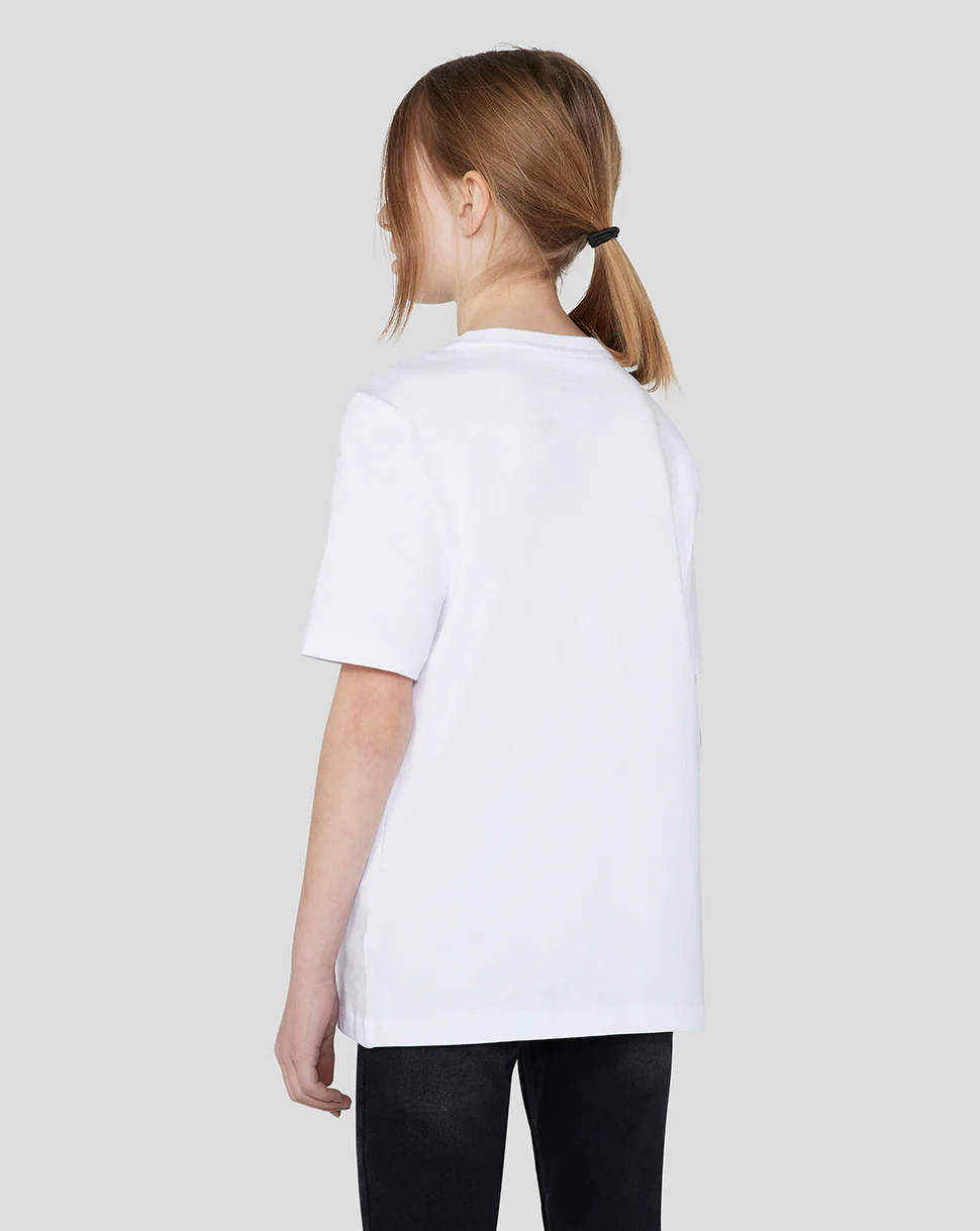 Oracle Red Bull Racing Junior Large Front Logo T-Shirt - White