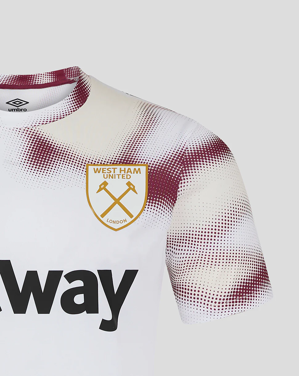 West Ham 24/25 Men's Warm Up Jersey - White