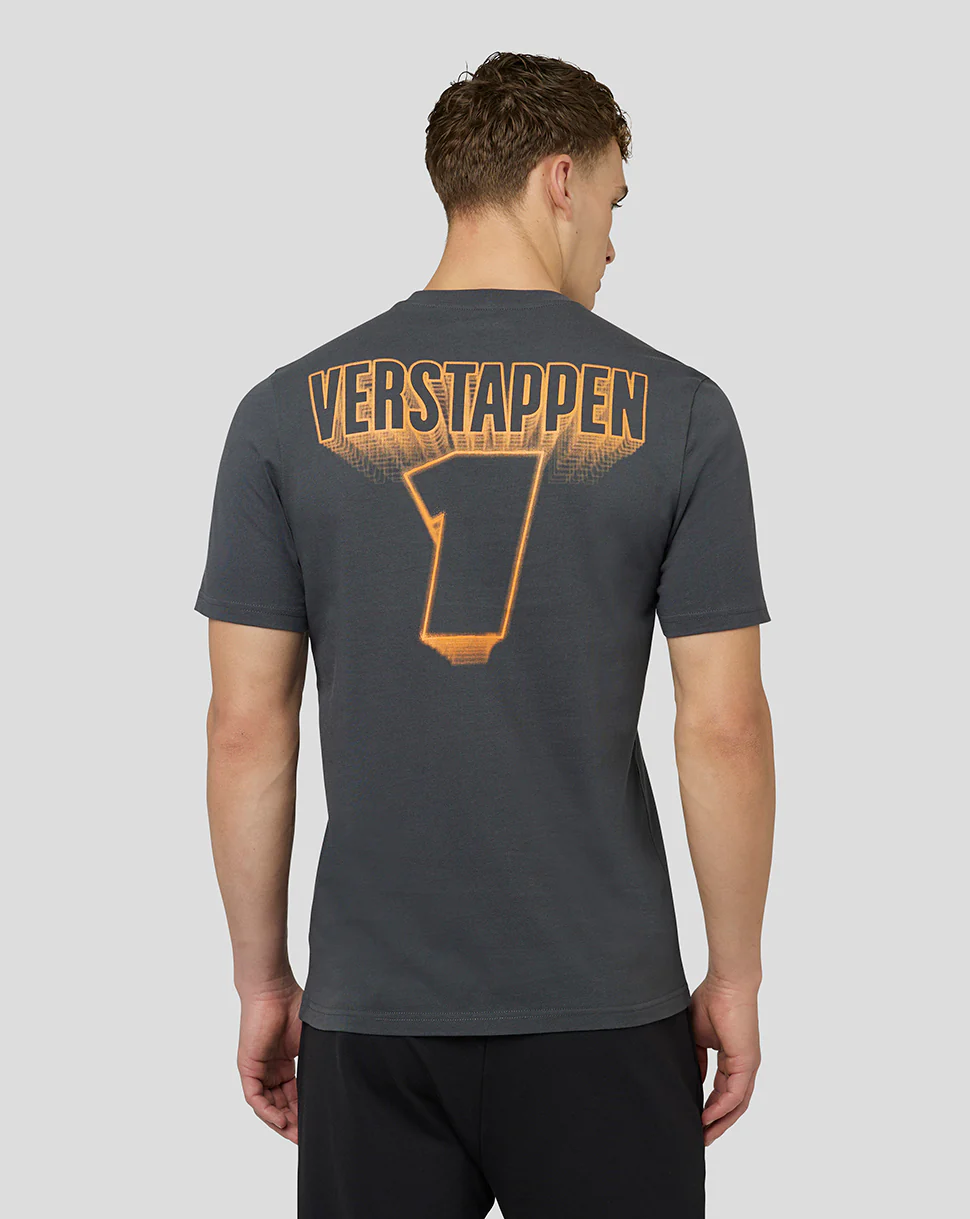 ORACLE RED BULL RACING UNISEX SHORT SLEEVE T-SHIRT RACE - ASPHALT