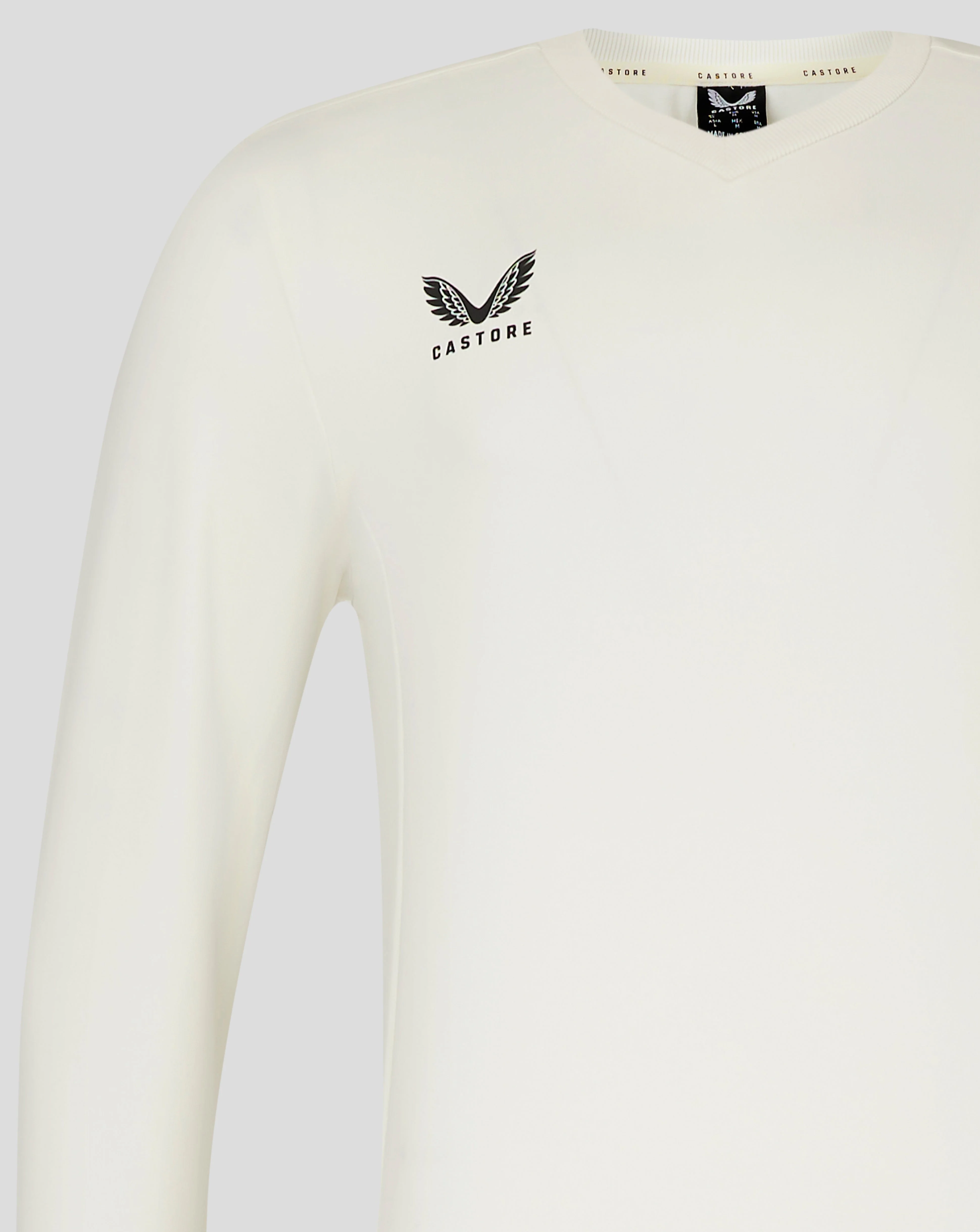 Mens Cricket Jumper - Cannoli Cream
