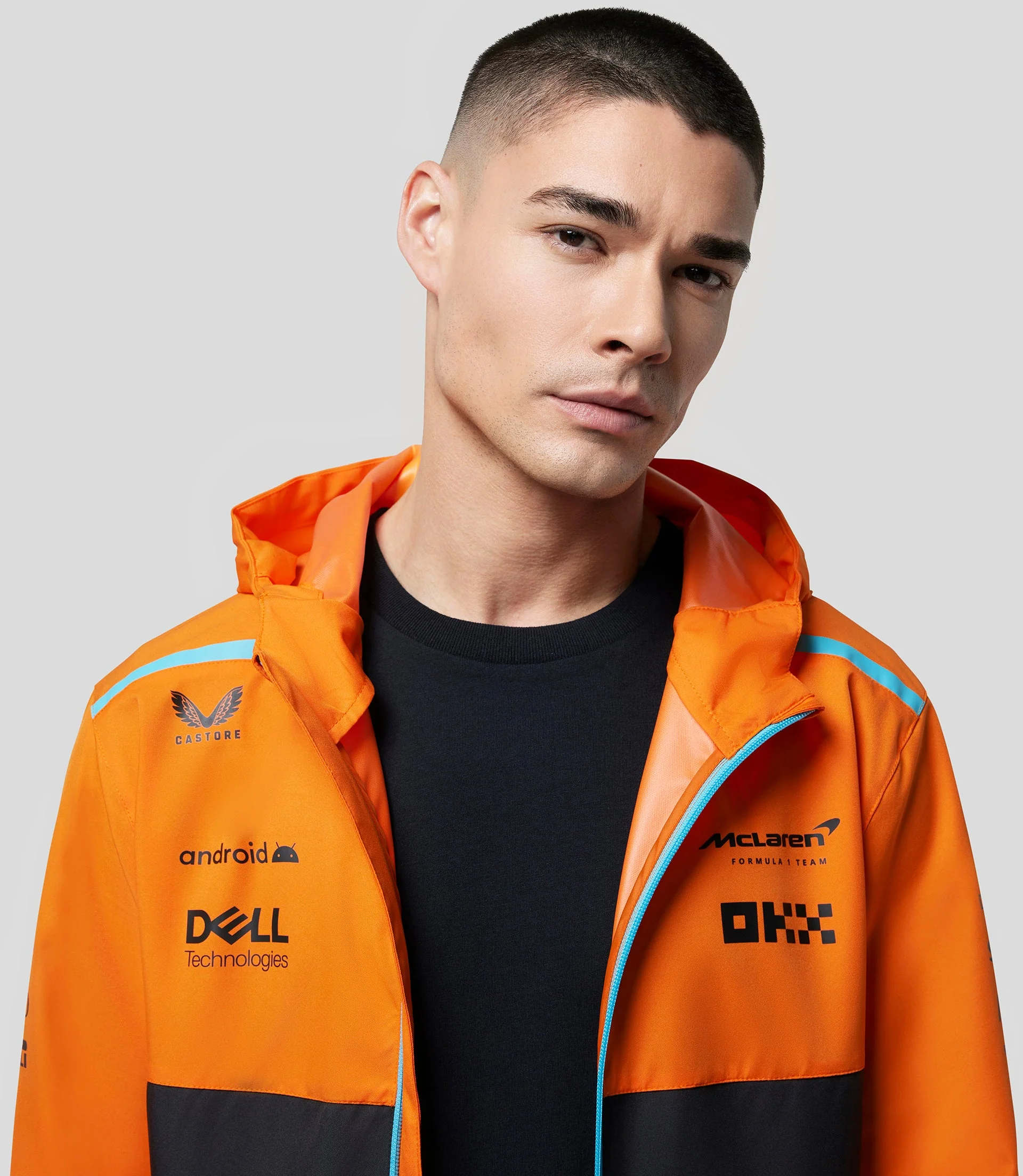 McLAREN MEN'S LIGHTWEIGHT RAIN JACKET 23 - AUTUMN GLORY