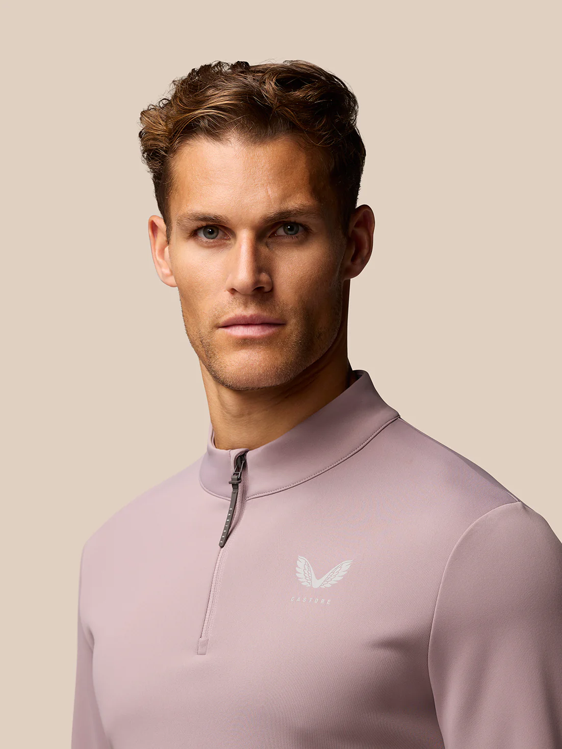 Club Golf 1/4 Zip Top - Pink