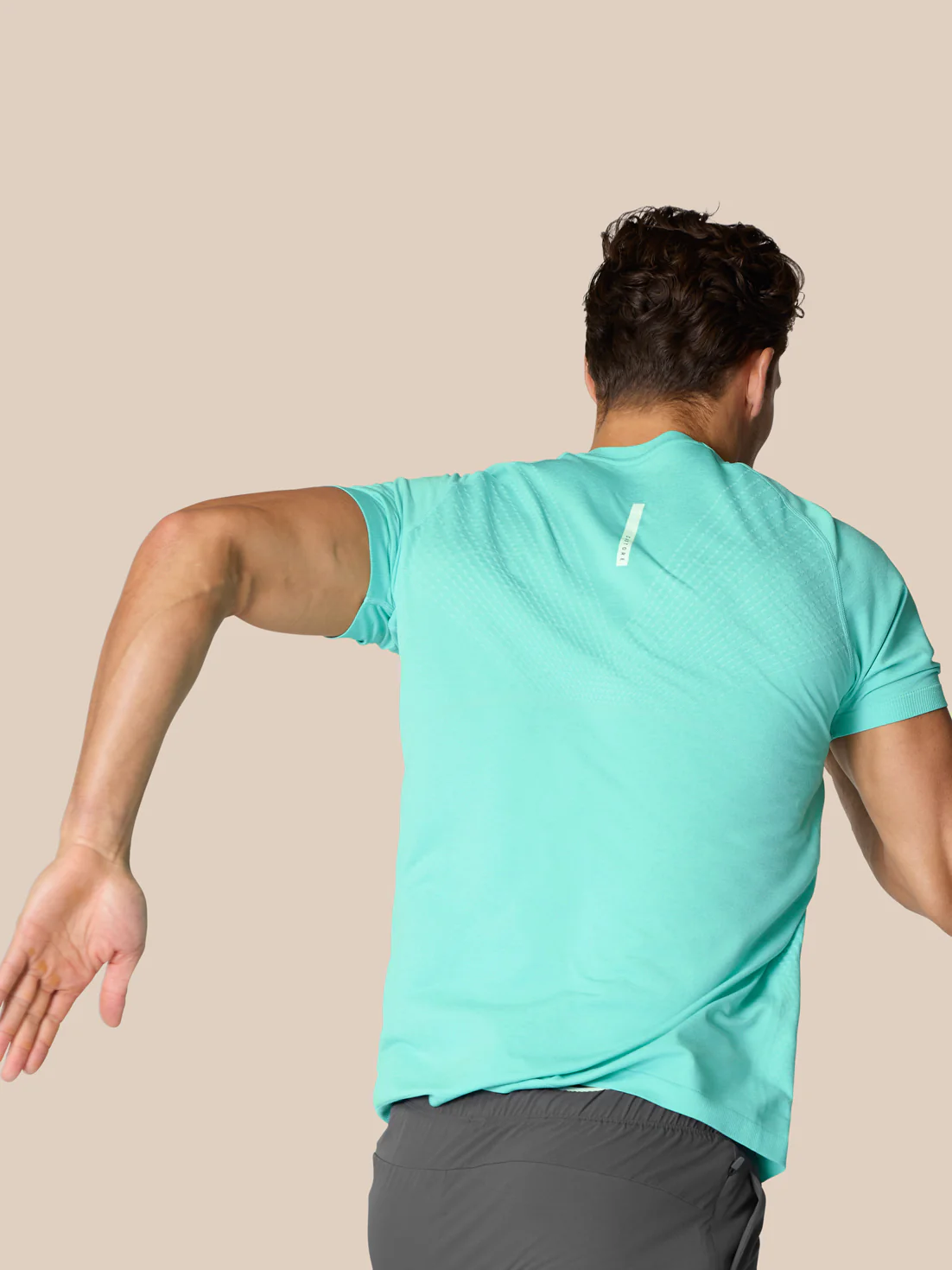 Flow Training T-Shirt - Light Aqua