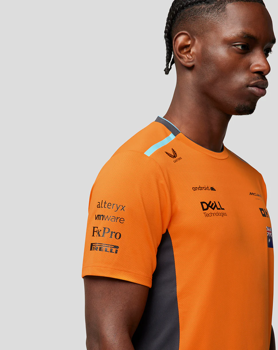 McLAREN MEN'S SET UP T-SHIRT PIASTRI - AUTUMN GLORY