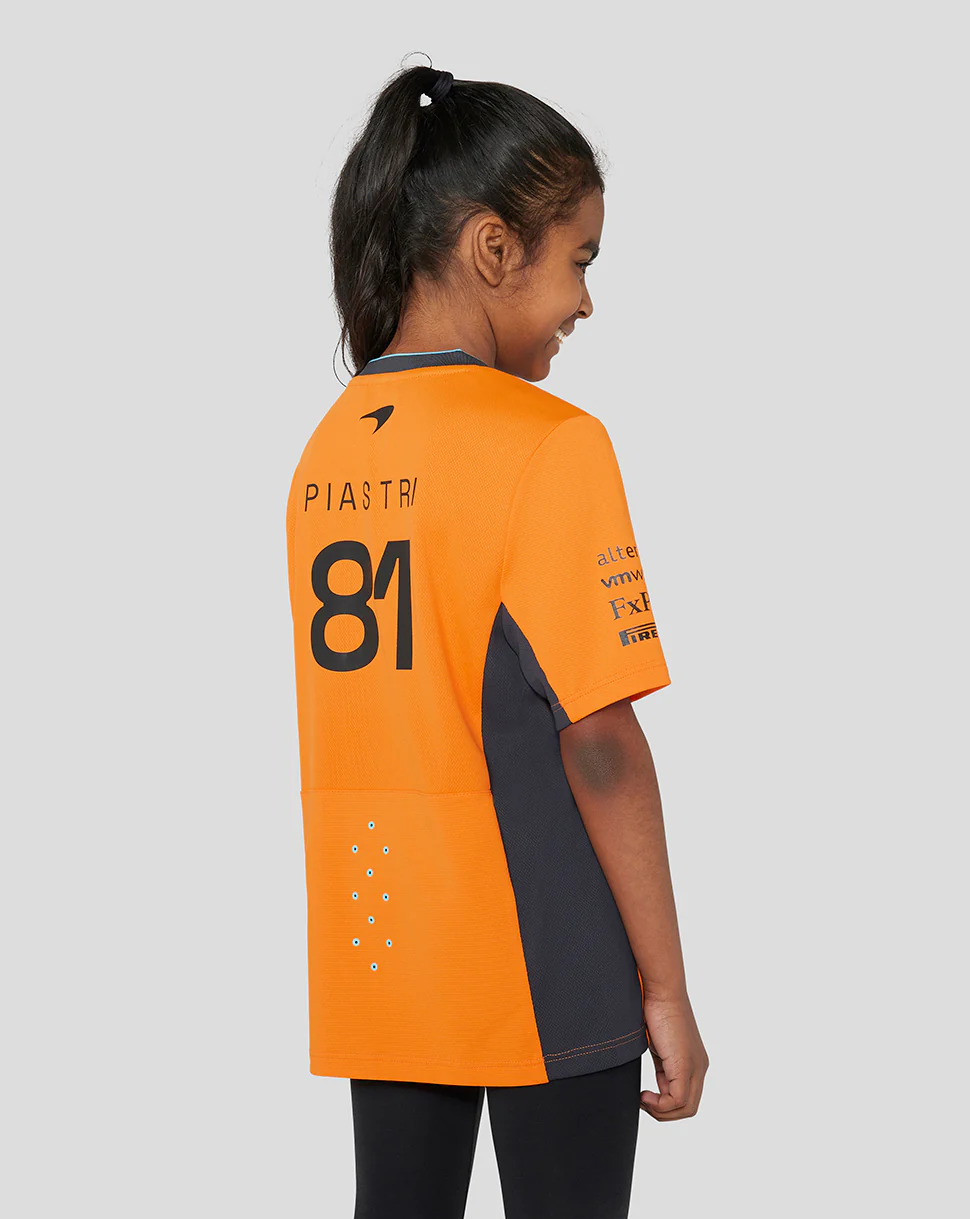 Junior McLaren Set Up T-Shirt Piastri - Autumn Glory