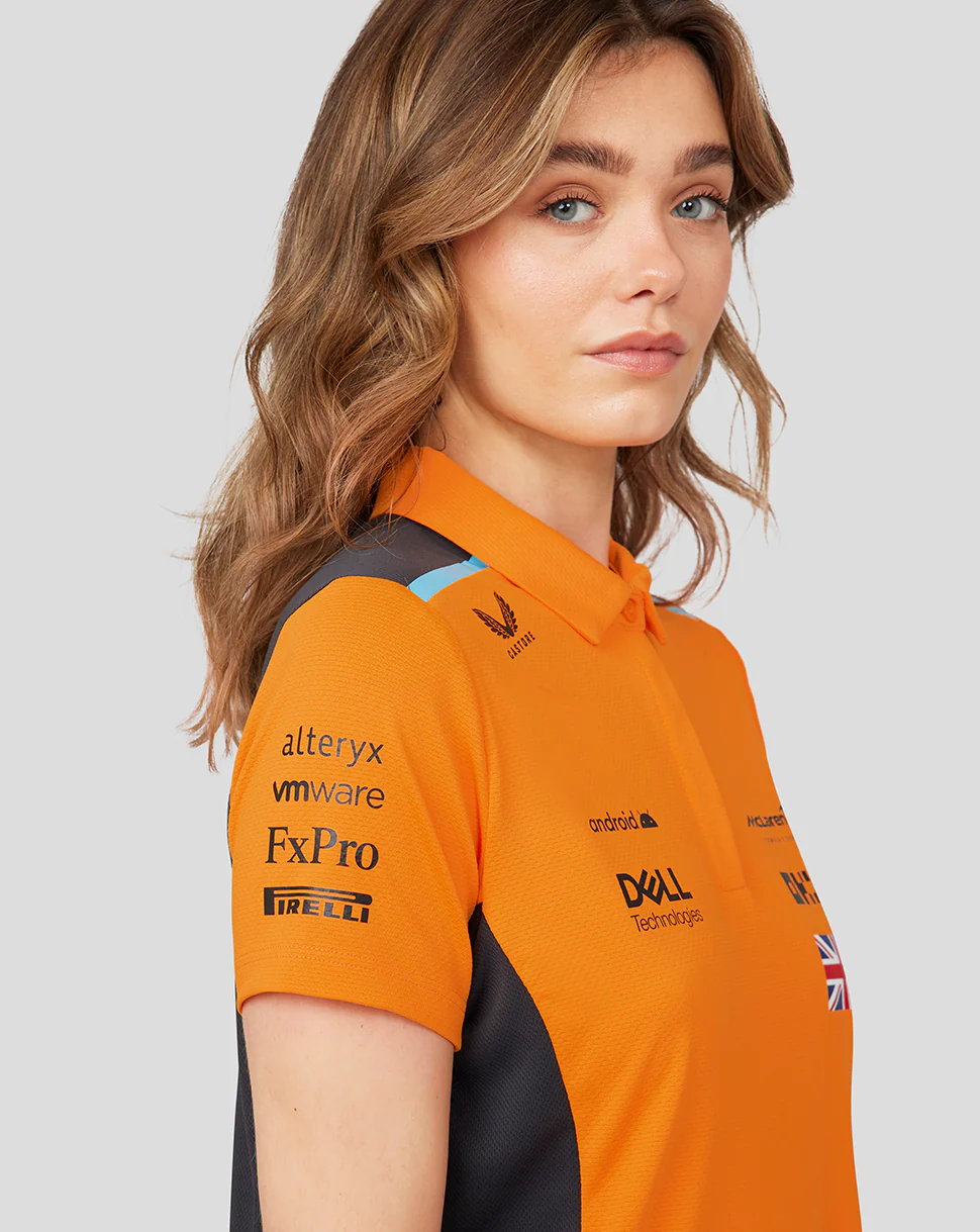 McLAREN WOMEN'S POLO SHIRT NORRIS - AUTUMN GLORY