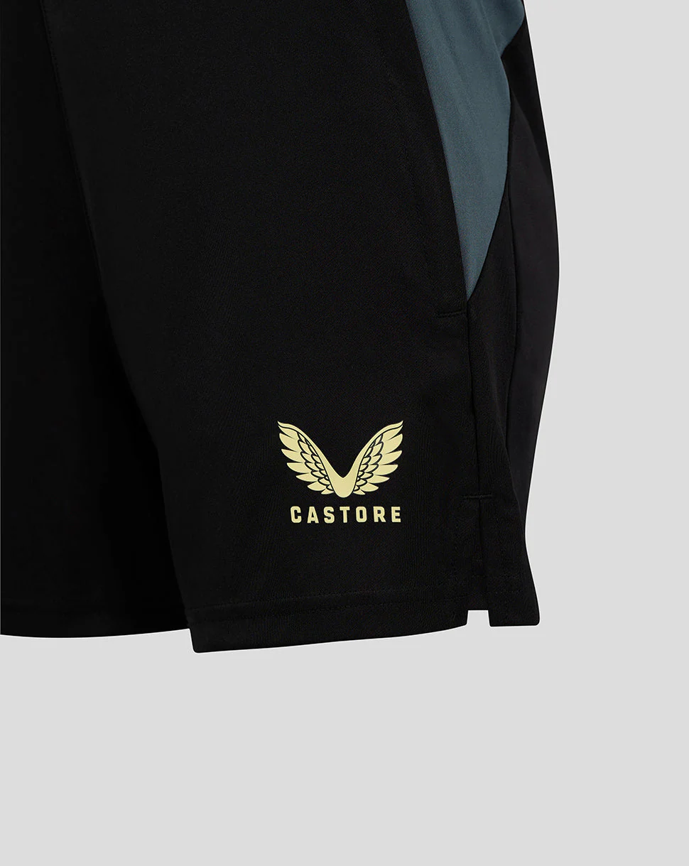 PRESTON WOMEN'S 24/25 TRAINING SHORTS WITH POCKETS - BLACK