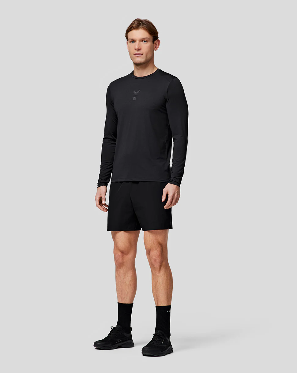 Men’s Reiss Long Sleeve Performance T-Shirt - Onyx