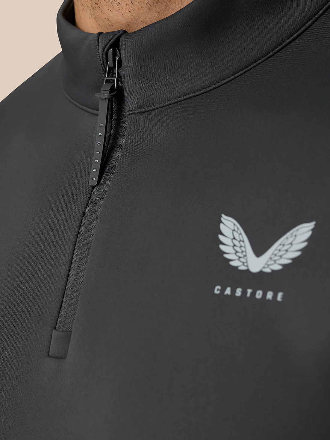 Golf Club Classic 1/4 Zip Top - Gunmetal