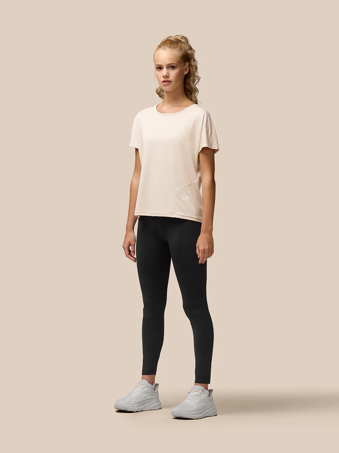 Flow Training T-Shirt - Beige