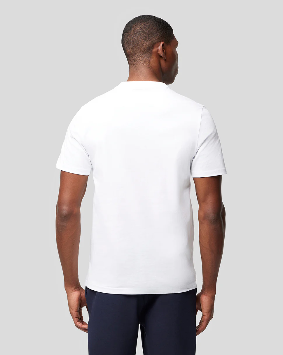 Oracle Red Bull Racing Unisex Large Front Logo T-Shirt - White