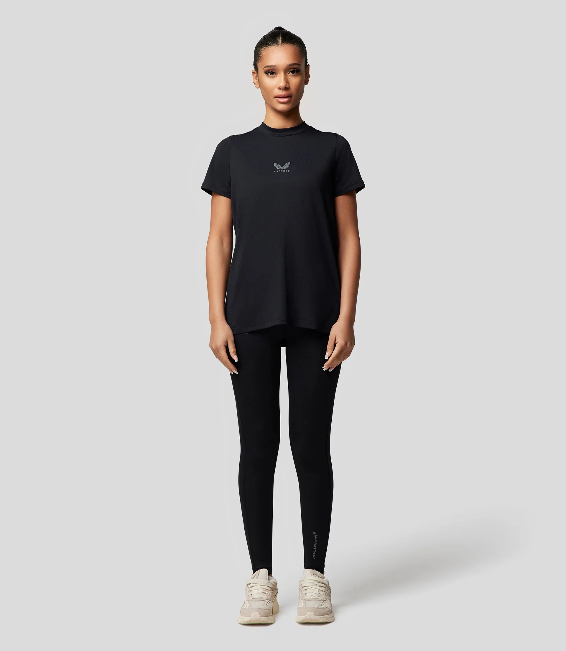 McLAREN WOMEN'S PERFORMANCE T-SHIRT - ANTHRACITE