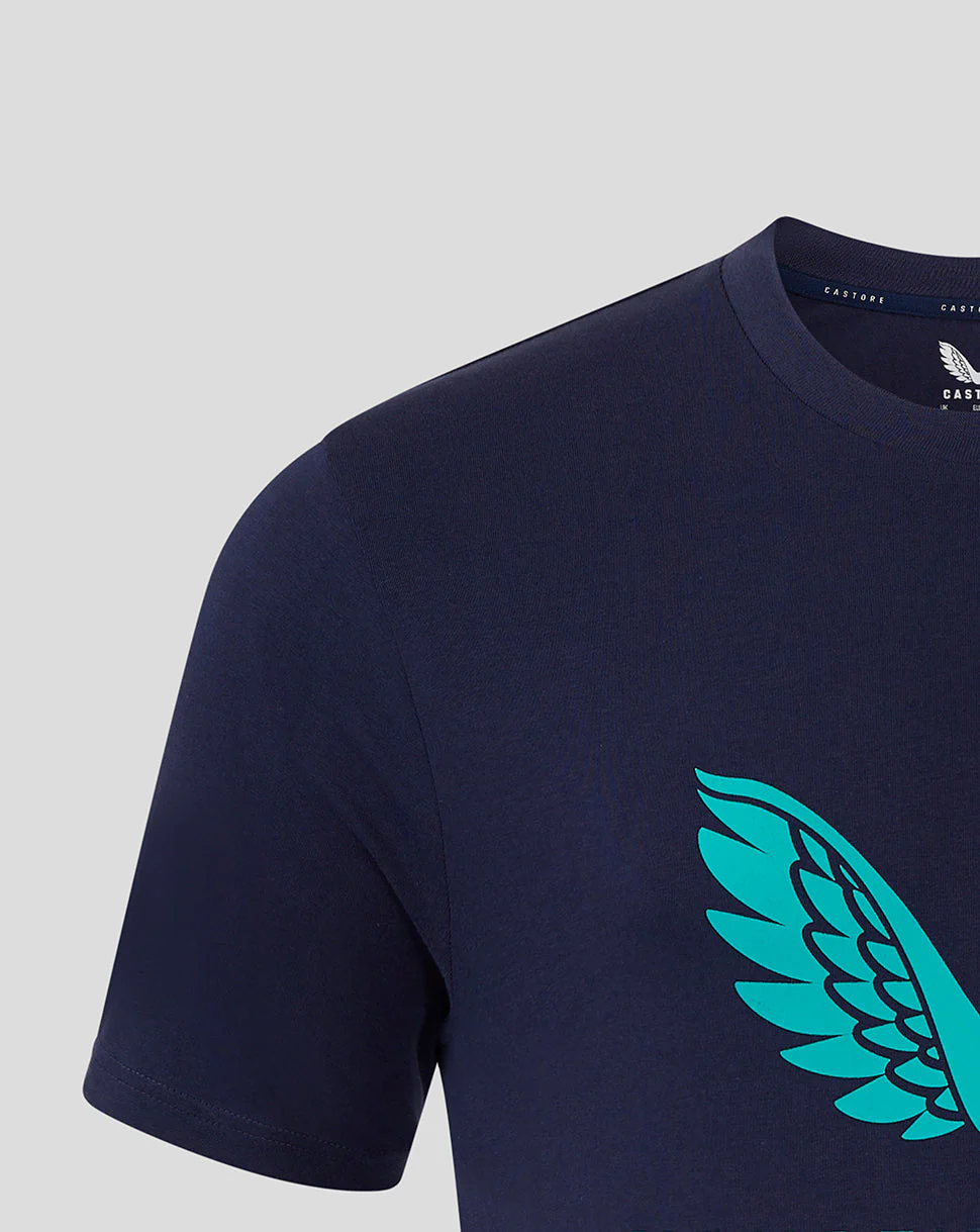 Mansfield Men's 24/25 Training Logo Tee - Navy