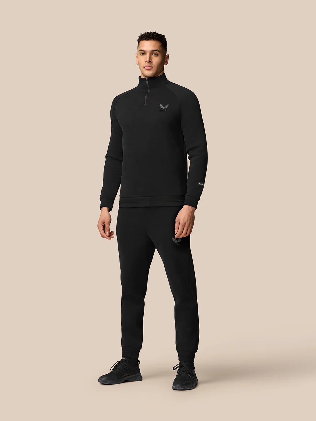 Adapt Fleece Quarter Zip - Black