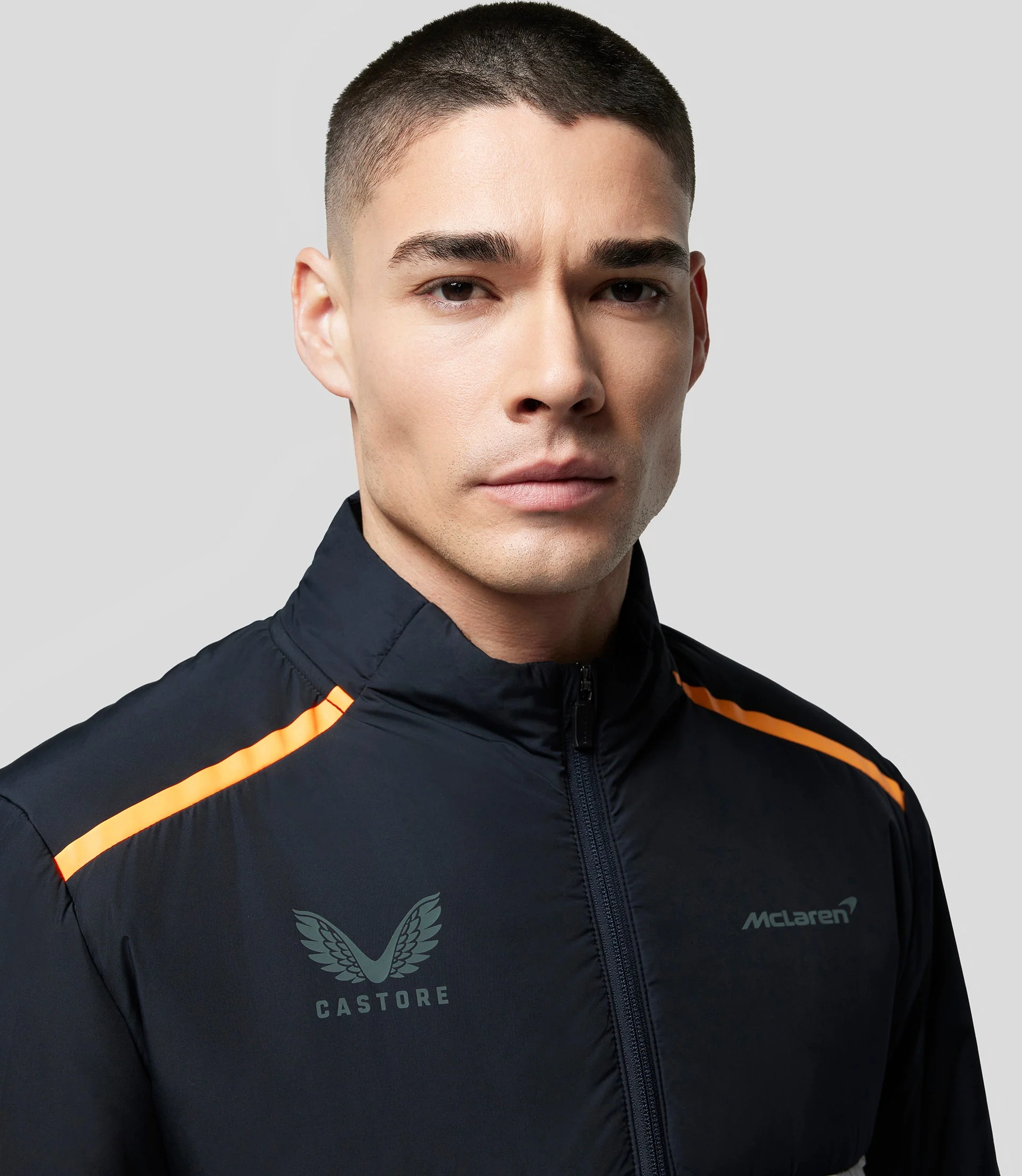 McLAREN PERFORMANCE PADDED JACKET - HARBOUR MIST
