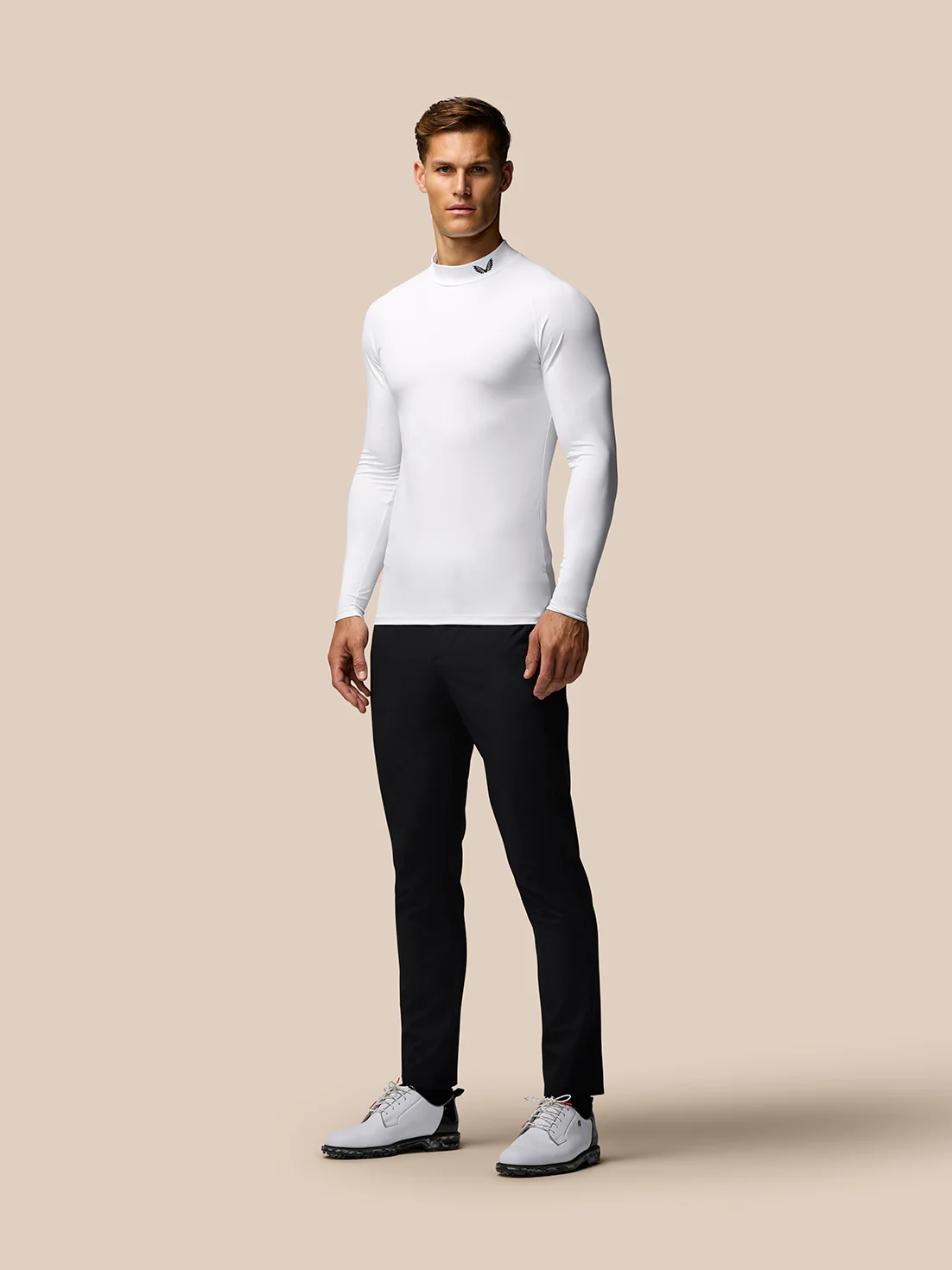 Golf Long sleeve Baselayer - White