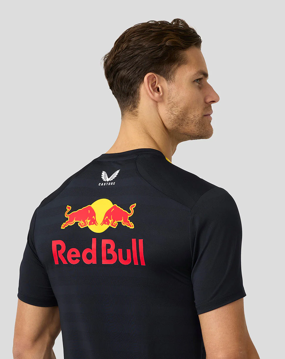 Oracle Red Bull Racing Mens Teamline Max Verstappen Set Up T-Shirt - Night Sky