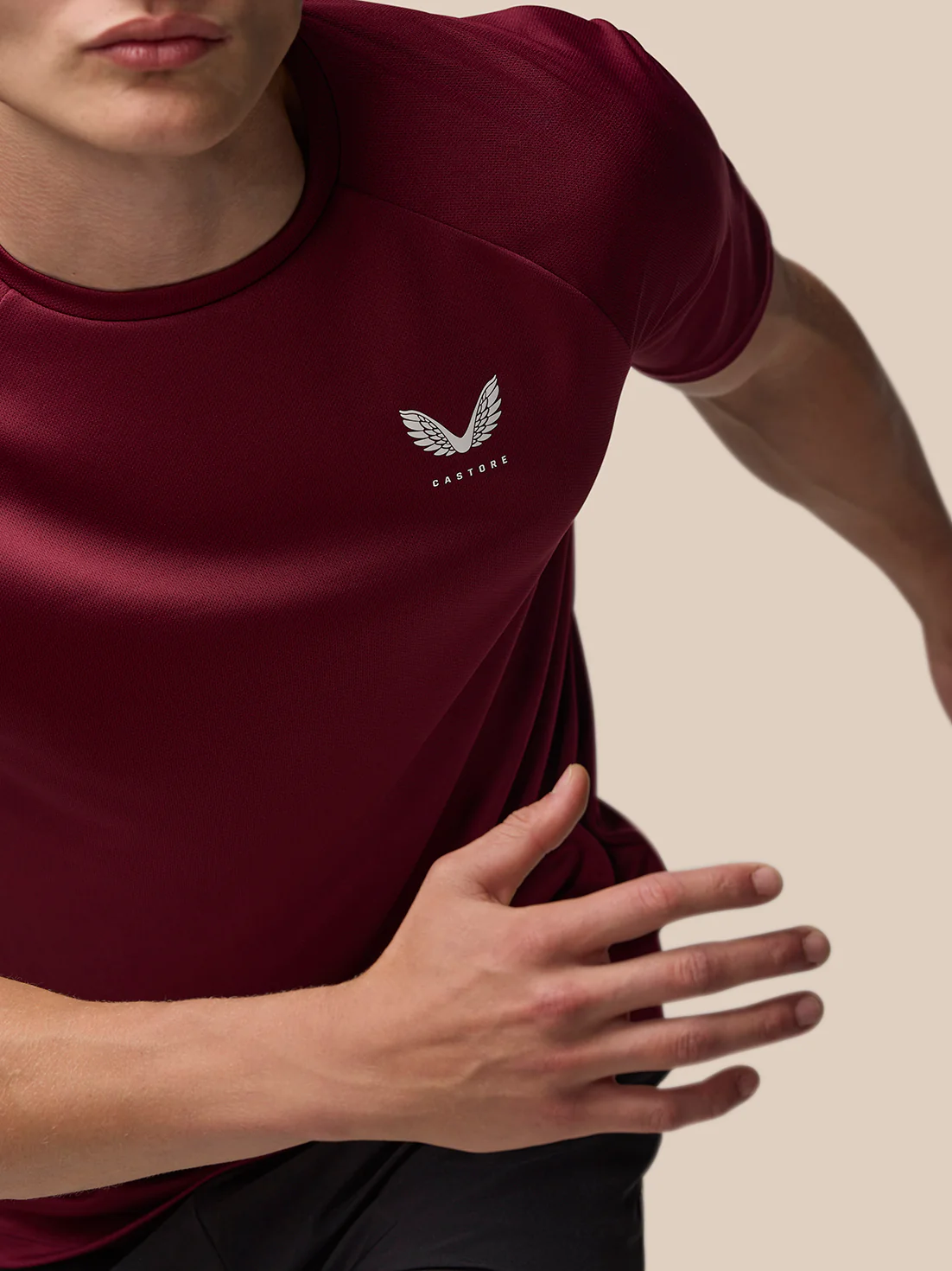 Adapt Training T-Shirt - Burgundy