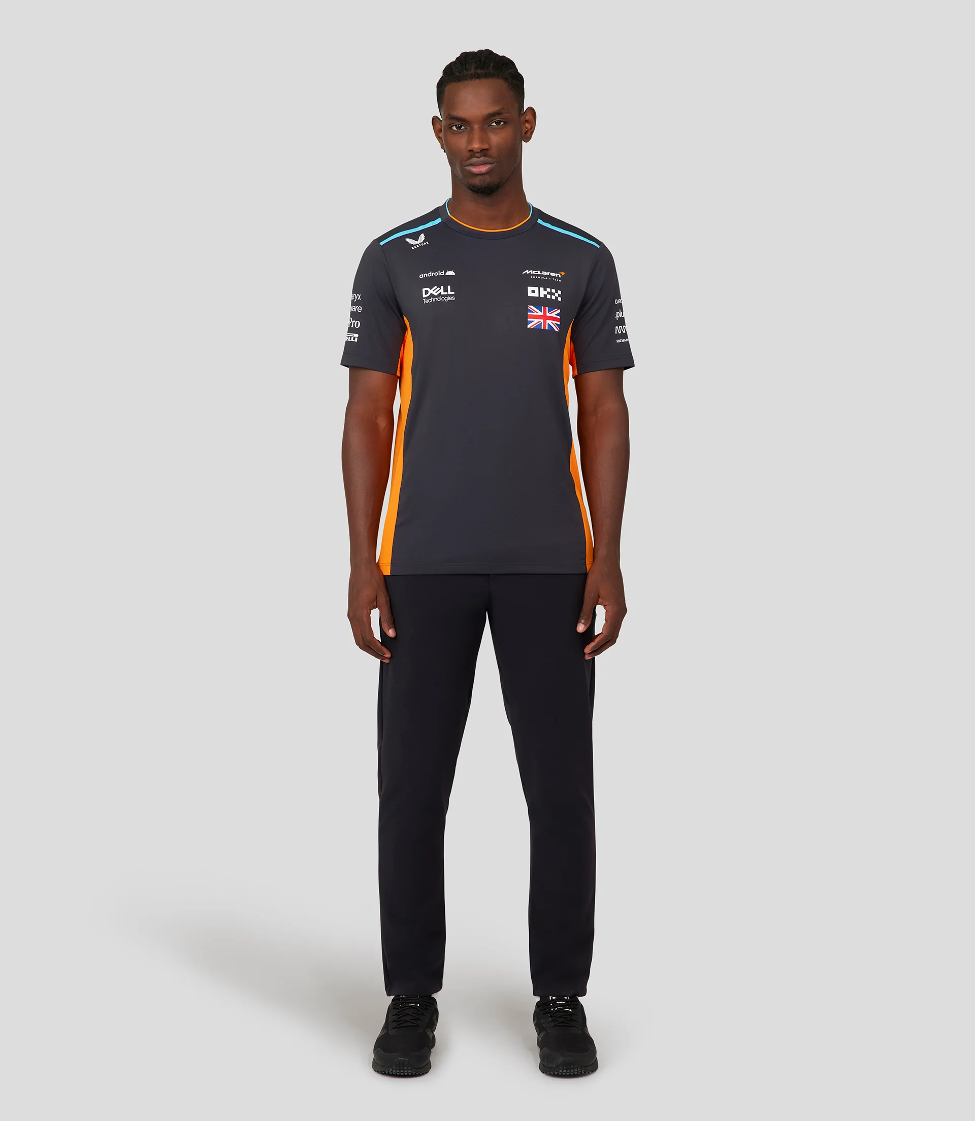 McLAREN MEN'S SET UP T-SHIRT NORRIS - PHANTOM