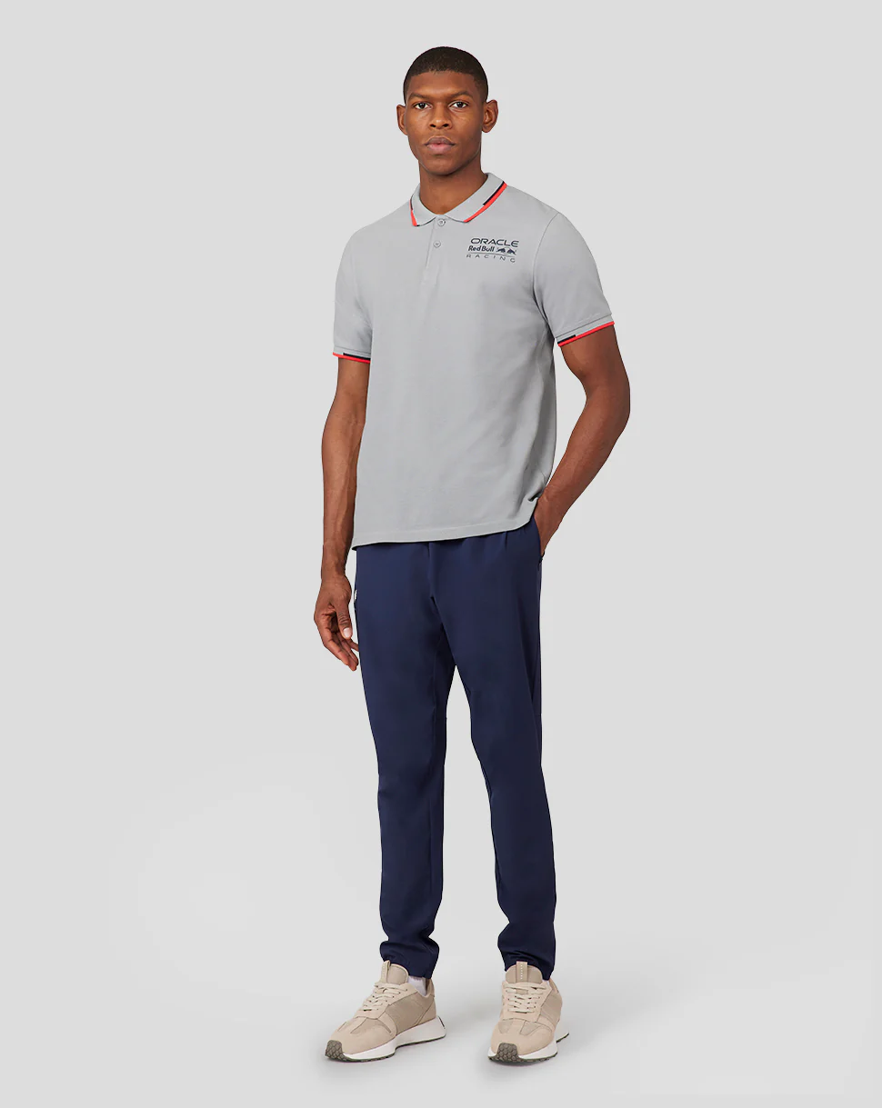 Oracle Red Bull Racing Unisex Core Polo - Grey