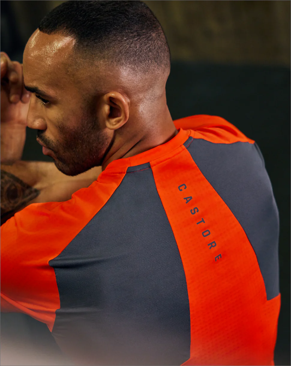 Men’s Apex Short Sleeve Aeromesh T Shirt - Orange