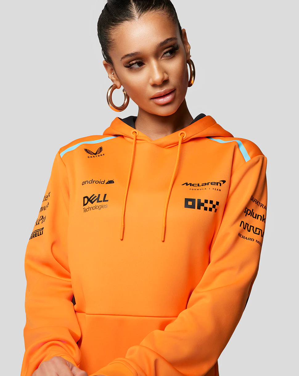 McLAREN UNISEX HOODED SWEAT - AUTUMN GLORY