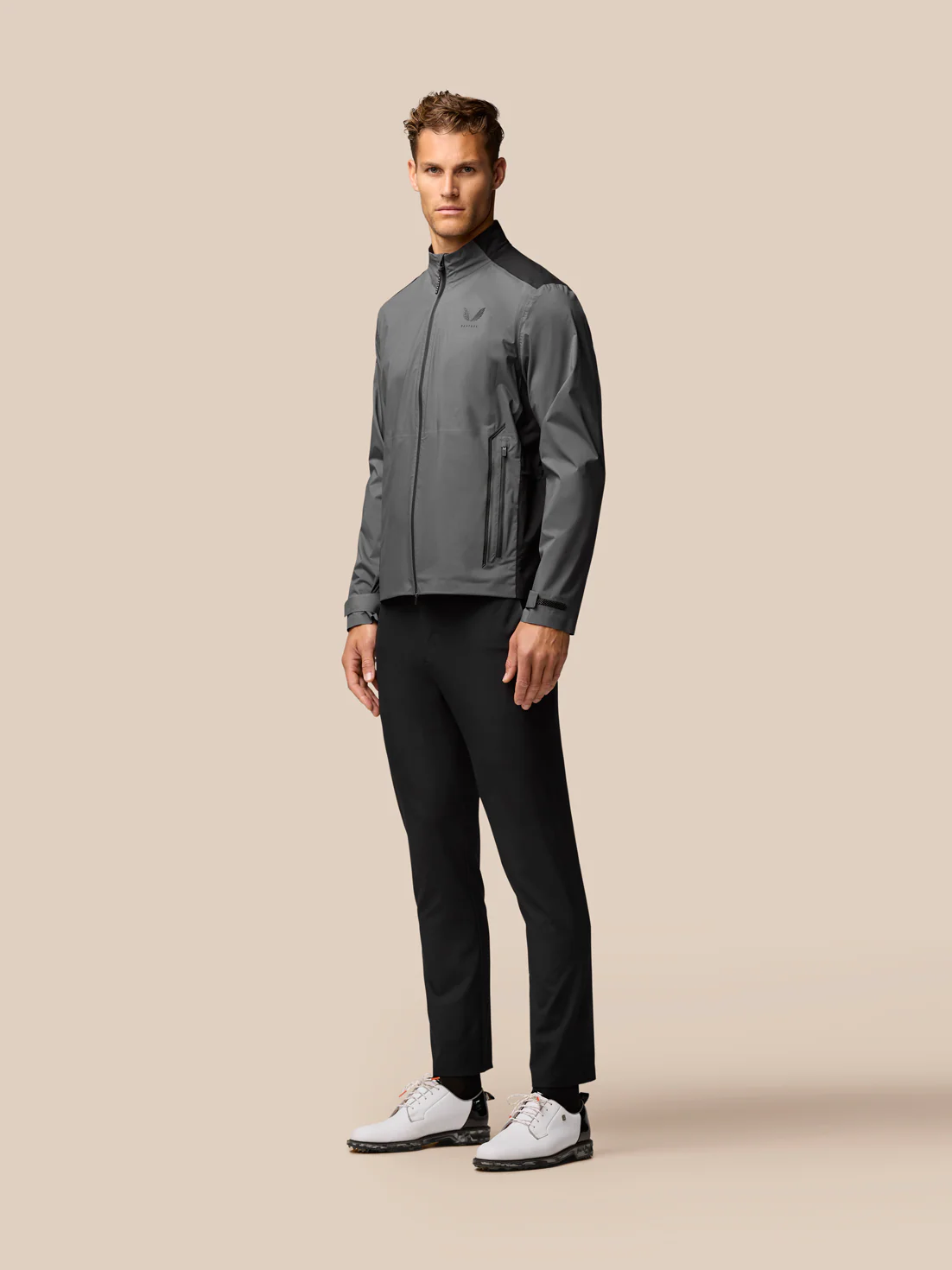 Golf Waterproof Jacket - Gunmetal
