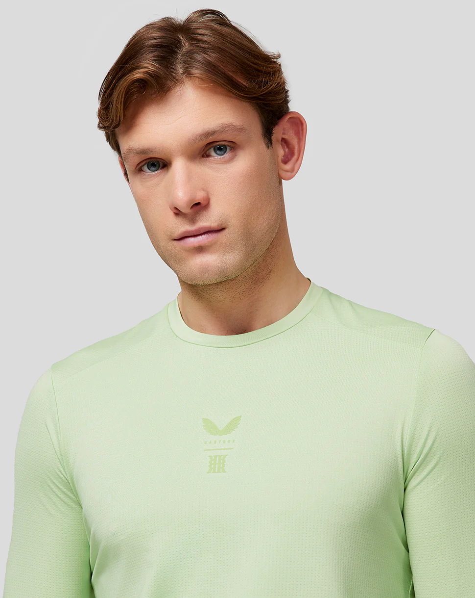 Men’s Reiss Long Sleeve Performance T-Shirt - Iced Citrus
