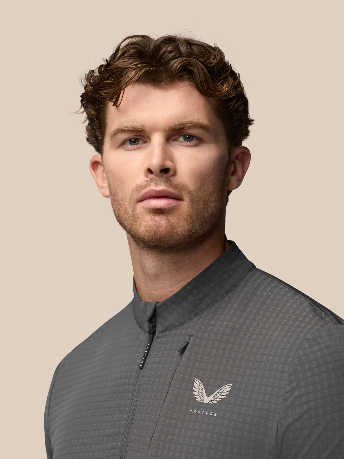 Golf 1/2 Zip Top - Grey