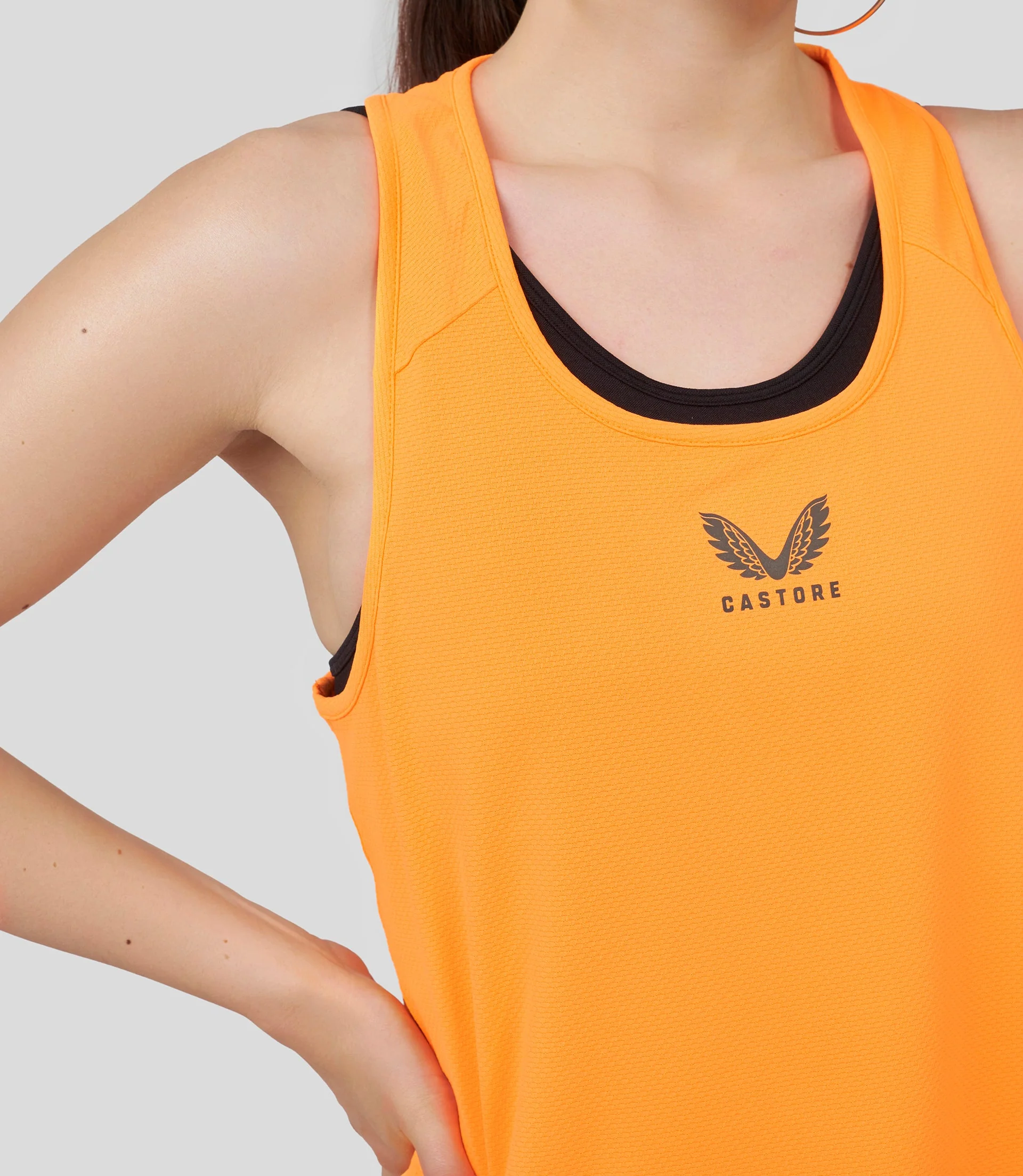 WOMEN'S ORANGE McLAREN PERFORMANCE VEST