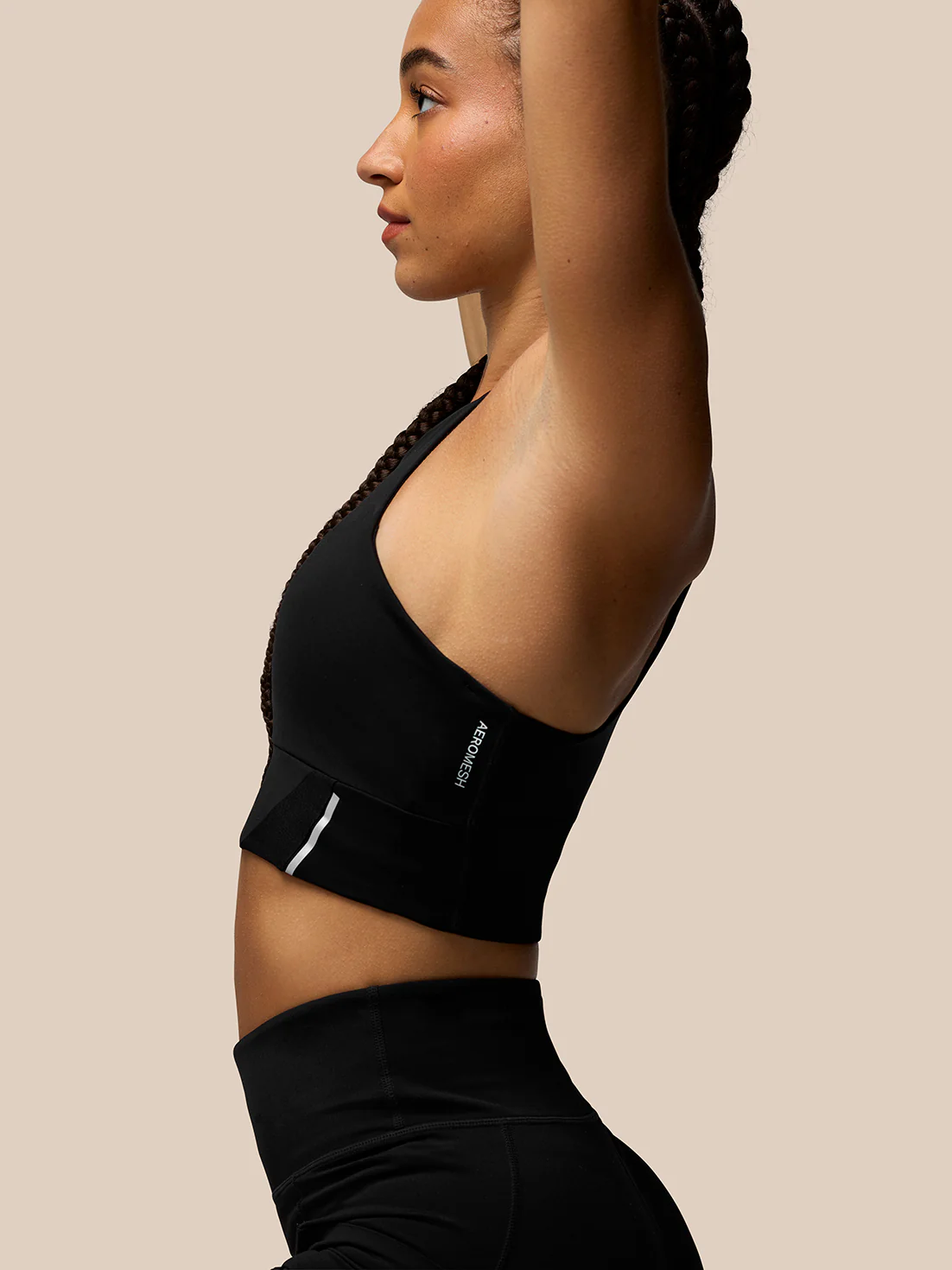 Apex Training Sports Bra - Black