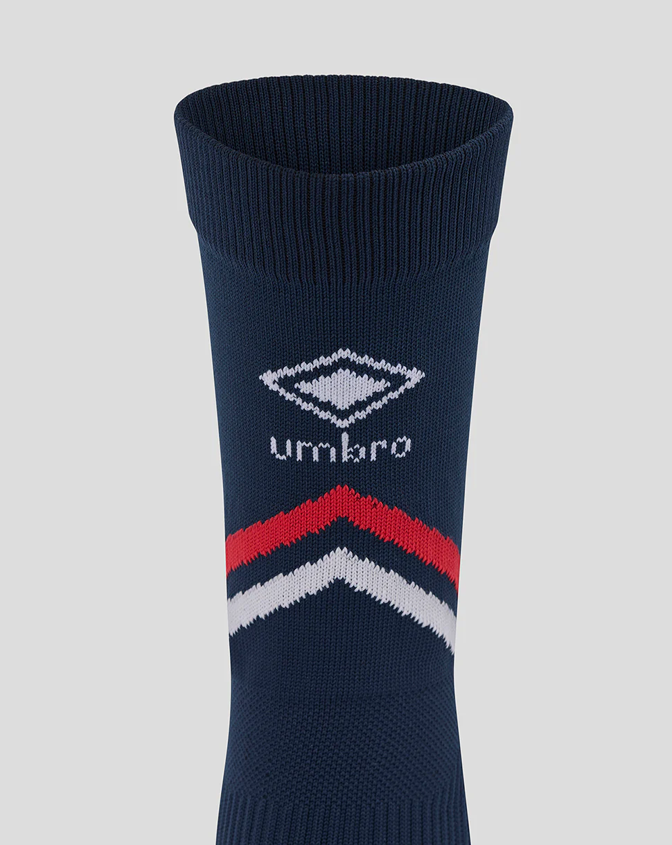 England Rugby Junior Home Mid Calf Socks - Navy