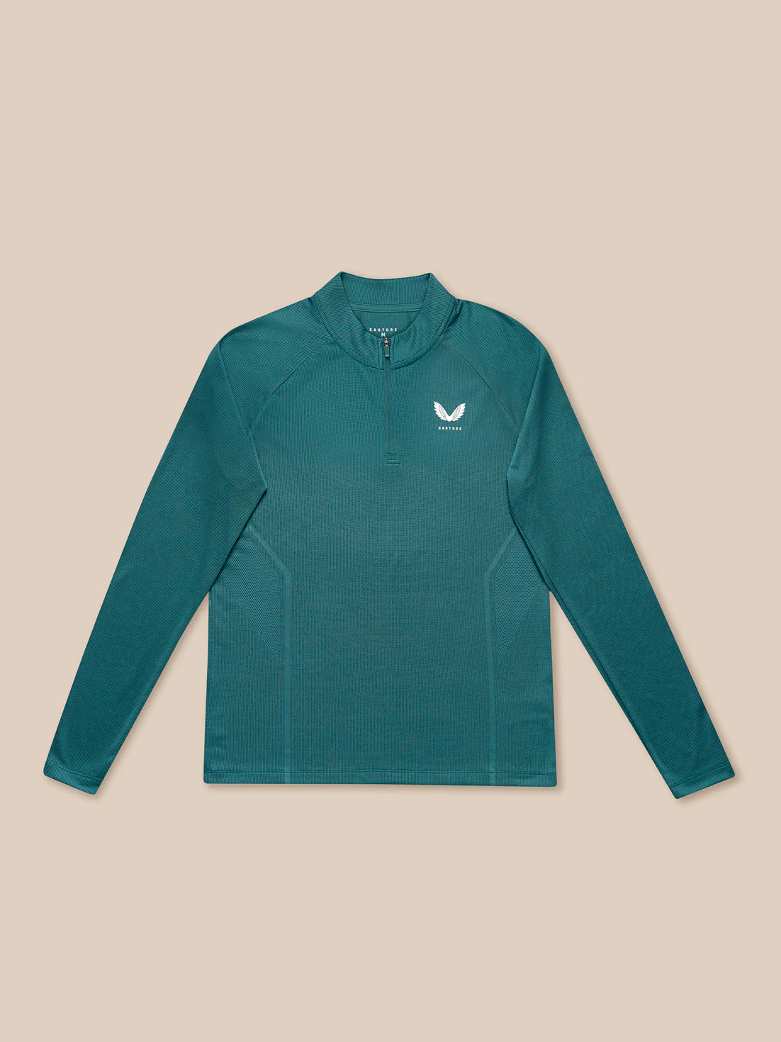 Apex Training 1/4 Zip Top - Aqua