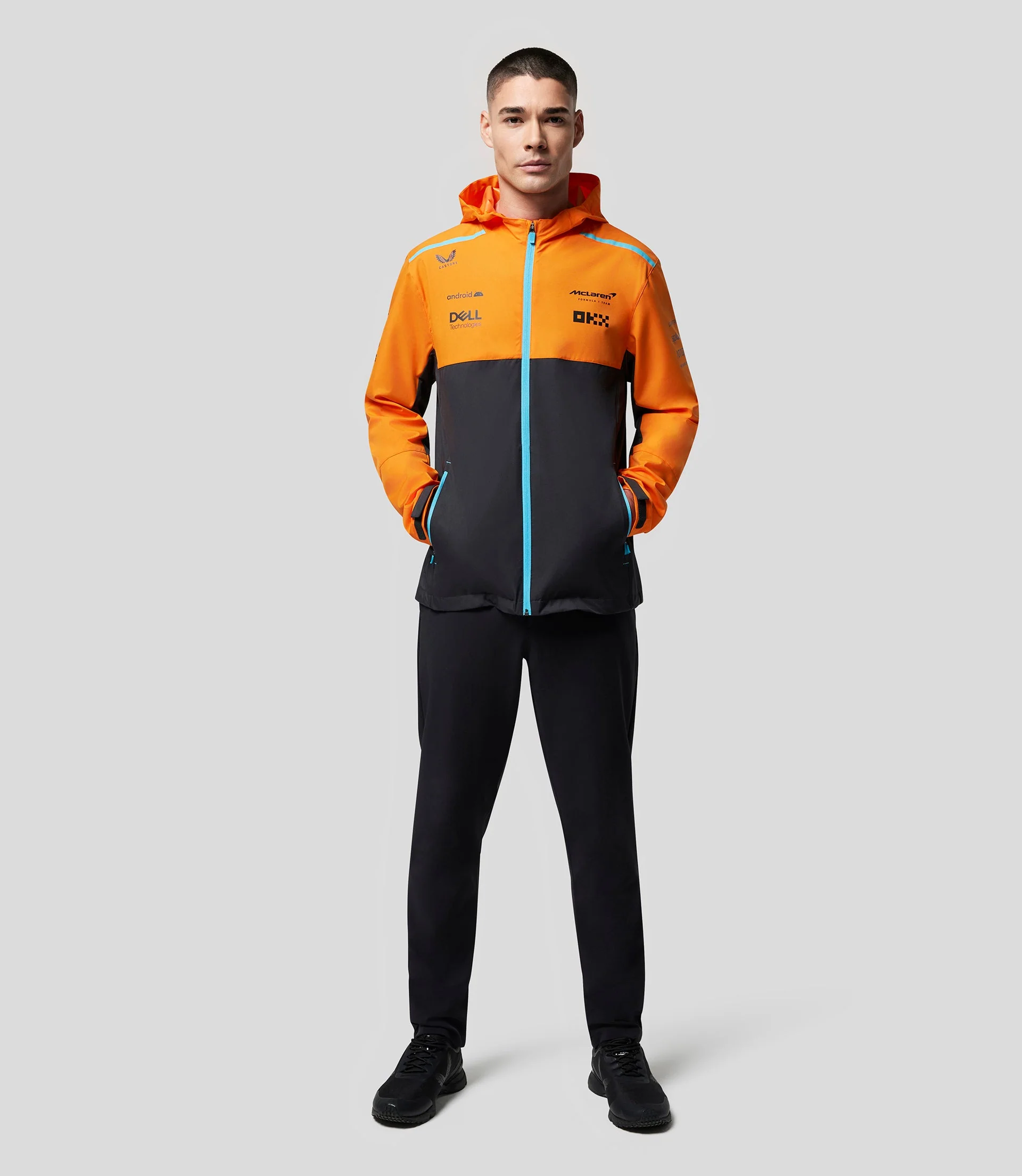 McLAREN MEN'S LIGHTWEIGHT RAIN JACKET 23 - AUTUMN GLORY