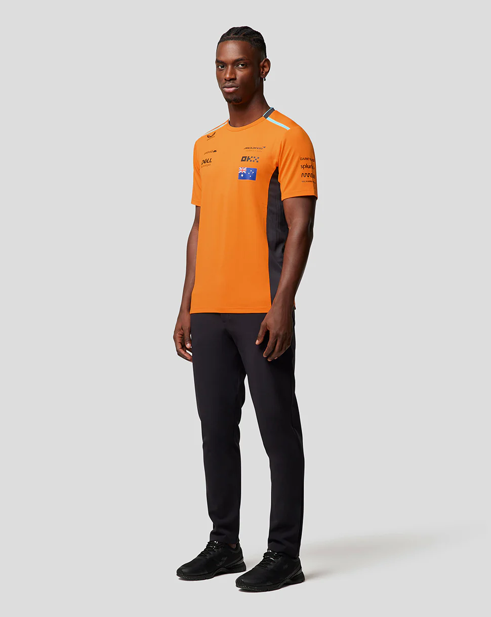 McLAREN MEN'S SET UP T-SHIRT PIASTRI - AUTUMN GLORY
