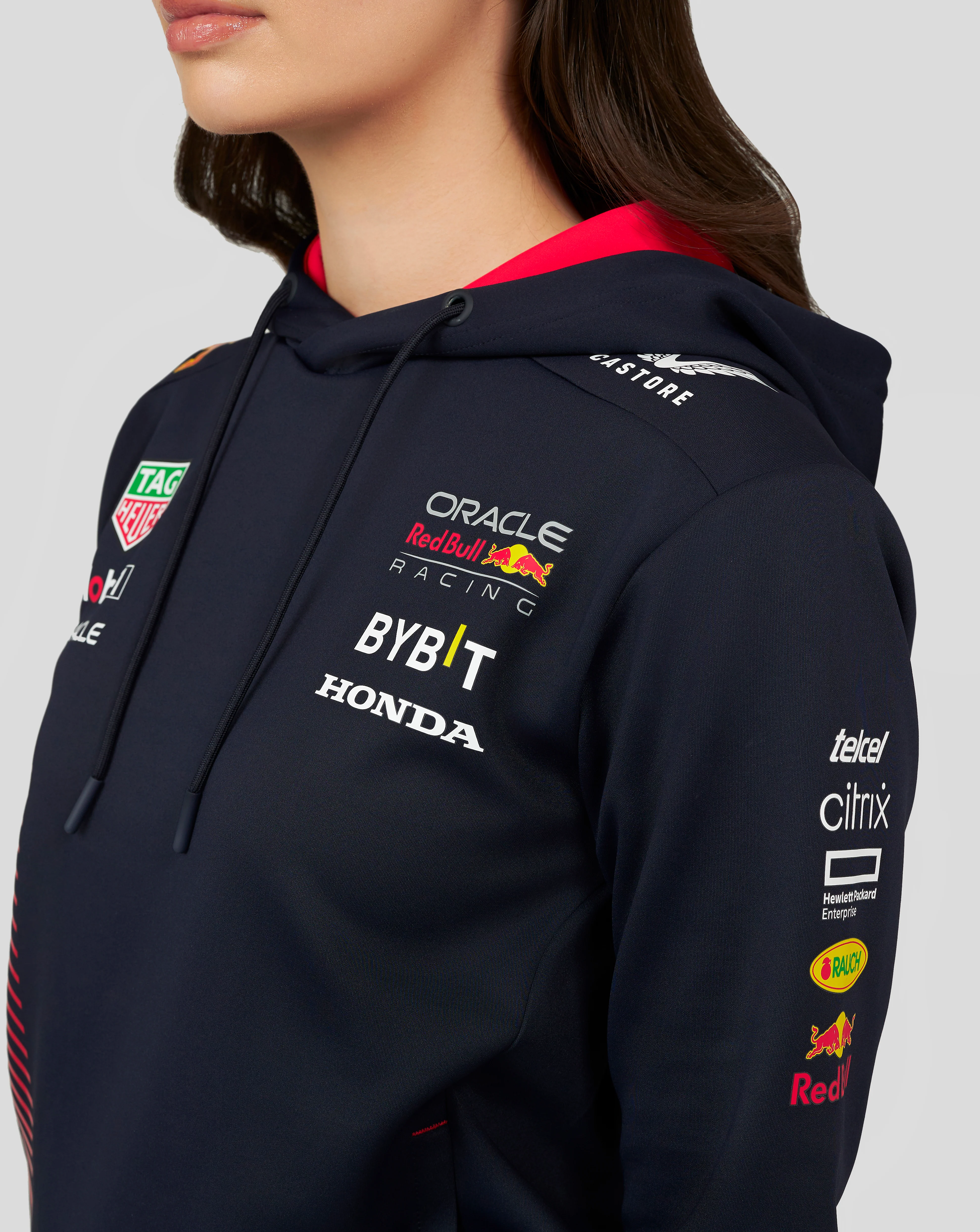 ORACLE RED BULL RACING WOMENS PULLOVER HOODIE - NIGHT SKY