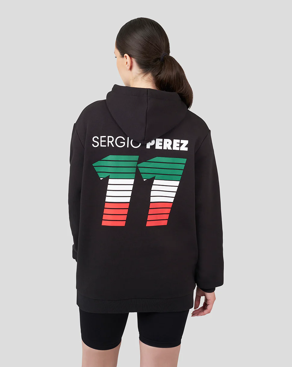 ORACLE RED BULL RACING UNISEX DRIVER SERGIO CHECO PEREZ HOODIE - BLACK