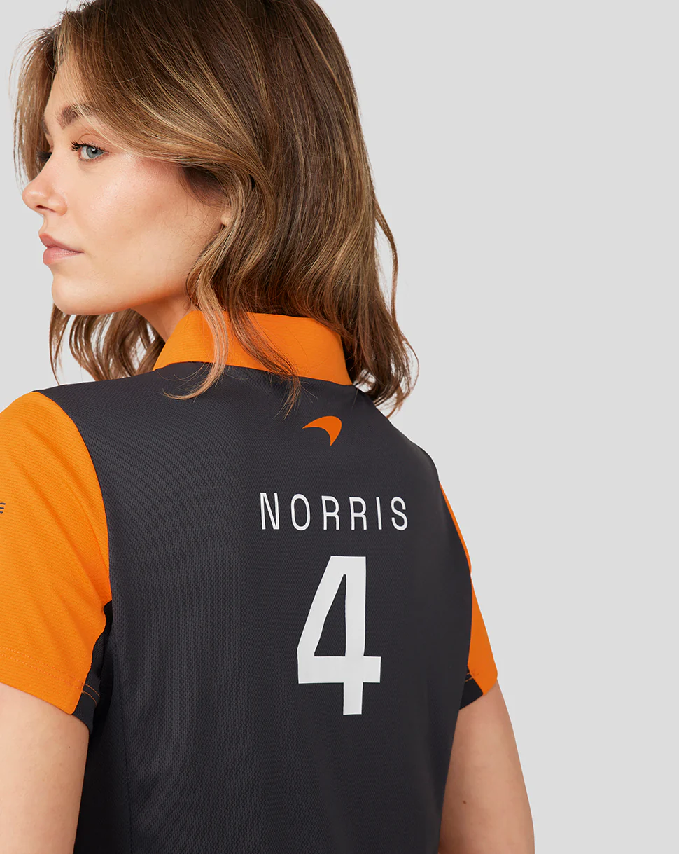 McLAREN WOMEN'S POLO SHIRT NORRIS - AUTUMN GLORY