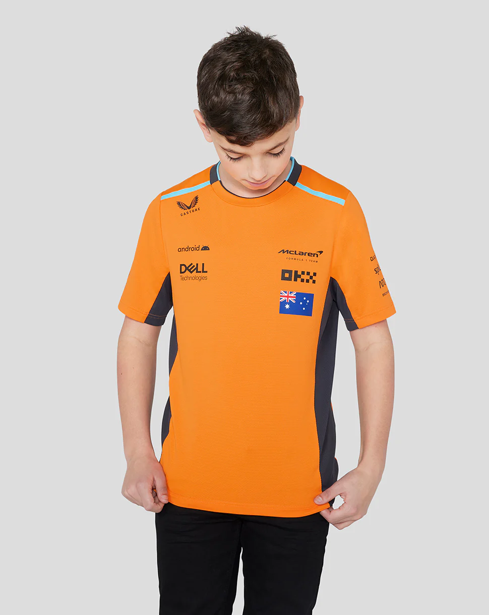 Junior McLaren Set Up T-Shirt Piastri - Autumn Glory