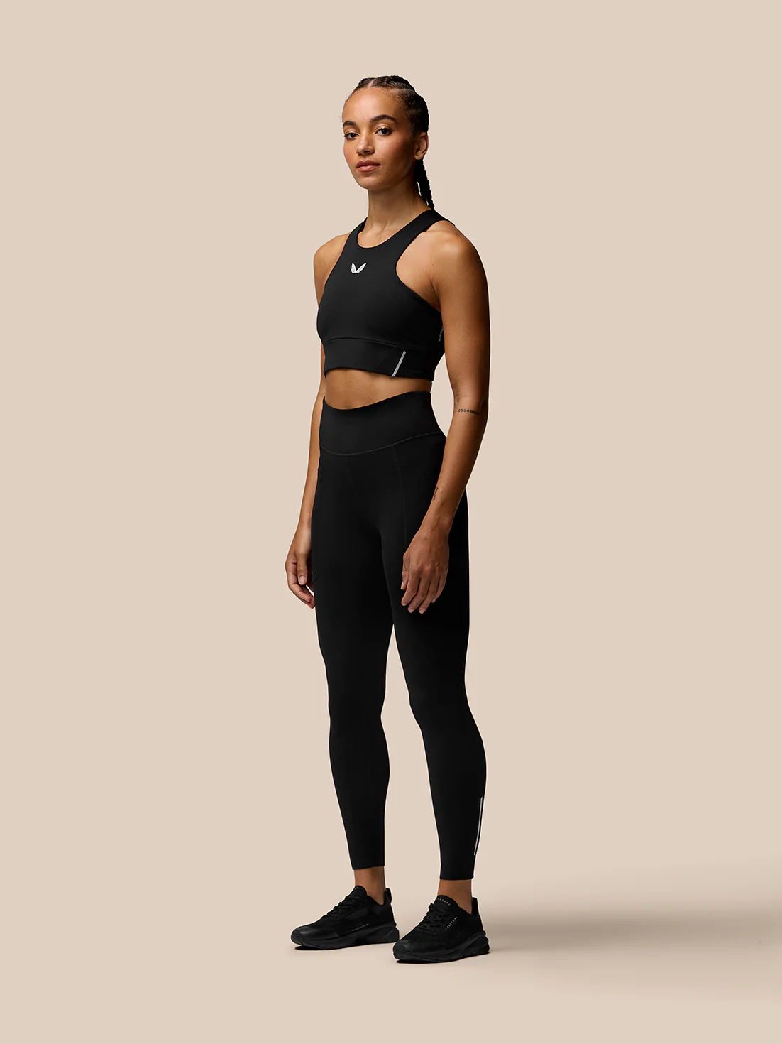 Apex Training Sports Bra - Black