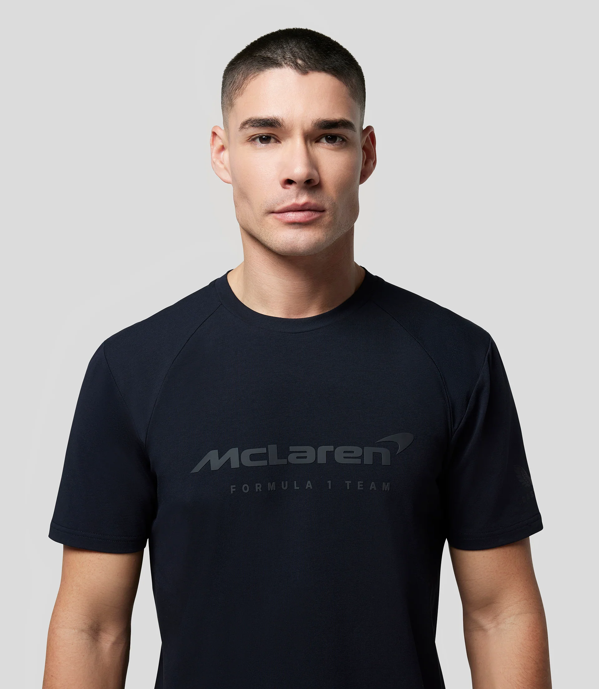 Black McLaren Active Dualbrand Fanwear T-Shirt