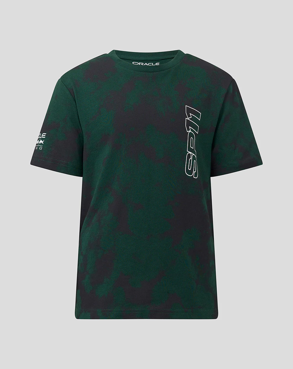 ORACLE RED BULL RACING JUNIOR DRIVER SERGIO CHECO PEREZ T-SHIRT - GREEN